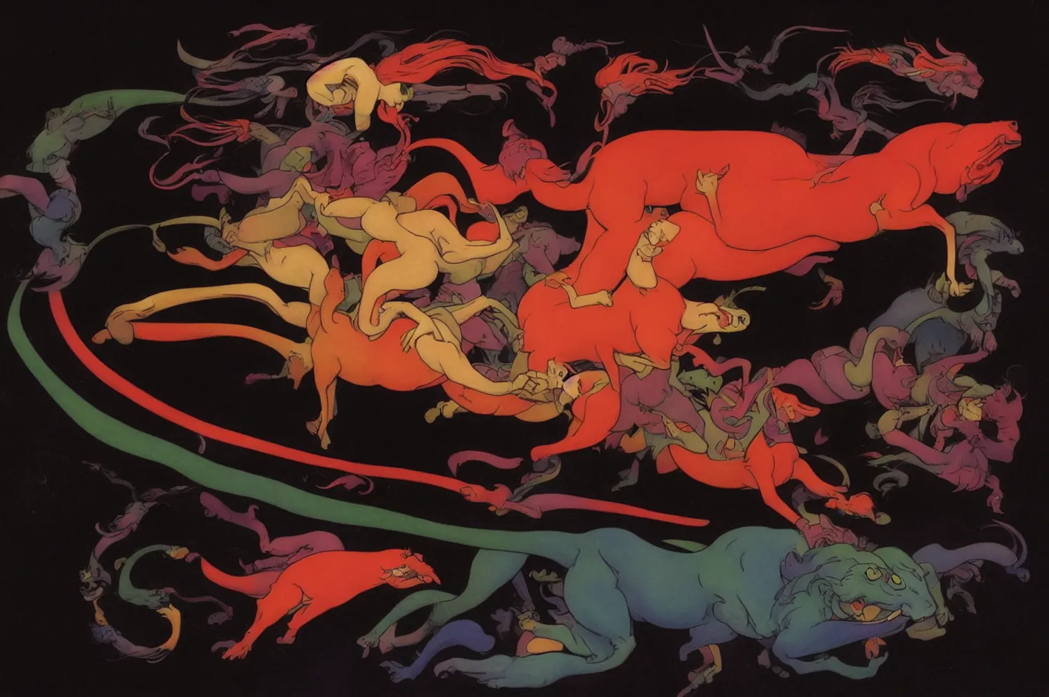 Algoritmo Divino by Ganbrood, 2023  
==================================  
  
  
*Abandon all hope, ye who enter here.* - Dante Alighieri, Inferno, Canto III.  
* * *  
  
This quote speaks to the idea of transformation, letting go of old ways of thinking and embracing a new perspective. The Divine Comedy is just an allegory to parallel the similarity of long-form synthetic image generation using neural networks, as an art and image creation evolution.  
  
New AI tools are transforming the creative process for artists, pushing the boundaries of what are possible and inspiring new forms of expression. ‘Algoritmo Divino’ is the first on-chain series by Ganbrood, generated in real-time during the mint. Three hundred thirty-three unique iterations will surprise and guide you through three realms of Inferno, Purgatorio & Paradiso. The rarity, and prompt are encrypted on-chain, giving the collector a unique opportunity to collect the artwork's 'secret ingredient', holding the core 'prompt', which is encrypted and is eternally saved on the blockchain.  
  
In Dante's Divine Comedy, the transformation of souls as they journey through the afterlife is a central theme. The characters' experiences and behaviours lead to their conversion towards greater virtue and understanding or deeper learning and suffering.  
Similarly, long-form synthetic image generation using diffusion neural networks, generates images that progress and evolve. The process involves repeatedly applying a diffusion process to an initial image, resulting in a series of intermediate images gradually evolving towards a final, synthesized image. Each image represents a different stage in the generation process, and the final image depicts the journey's culmination.  
  
Divine Comedy's idea of journey and progression is a powerful metaphor in 'Algoritmo Divino' by Ganbrood, which represent many levels of alteration: working with prompt to image generation to personal growth and development. His own transformation as an artist from photography to synthetic images, accepting the new realm of AI and new tools as a creative process, all reflect in ‘Algoritmo Divino’.  
  
Ganbrood challenges himself with the long-form generation, which contradicts his standard process. The irreversibility of the results leaves little or no control over the output from the black box. Nevertheless, his signature themes of animals and gods are present in every 333 iterations, symbolizing humanity's desire to become godlike.  
* * *  
  
333 unique live-generated iterations of 'Algoritmo Divino' drop on 18th April at 7 pm CET. For the first time, the collector collects AI artwork in real-time, with the encrypted prompt, and rarities the artist uniquely integrates."  
