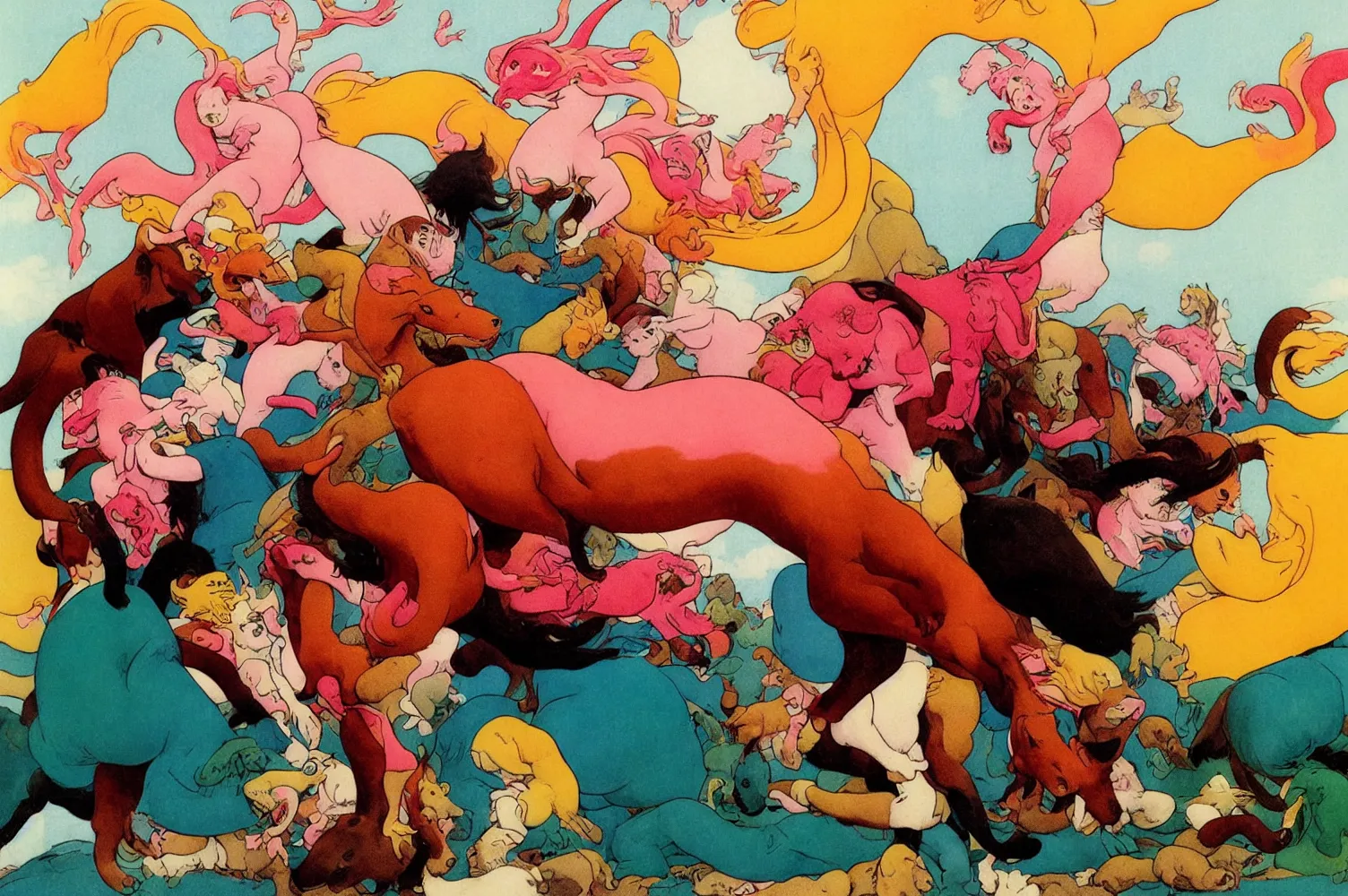 Algoritmo Divino by Ganbrood, 2023  
==================================  
  
  
*Abandon all hope, ye who enter here.* - Dante Alighieri, Inferno, Canto III.  
* * *  
  
This quote speaks to the idea of transformation, letting go of old ways of thinking and embracing a new perspective. The Divine Comedy is just an allegory to parallel the similarity of long-form synthetic image generation using neural networks, as an art and image creation evolution.  
  
New AI tools are transforming the creative process for artists, pushing the boundaries of what are possible and inspiring new forms of expression. ‘Algoritmo Divino’ is the first on-chain series by Ganbrood, generated in real-time during the mint. Three hundred thirty-three unique iterations will surprise and guide you through three realms of Inferno, Purgatorio & Paradiso. The rarity, and prompt are encrypted on-chain, giving the collector a unique opportunity to collect the artwork's 'secret ingredient', holding the core 'prompt', which is encrypted and is eternally saved on the blockchain.  
  
In Dante's Divine Comedy, the transformation of souls as they journey through the afterlife is a central theme. The characters' experiences and behaviours lead to their conversion towards greater virtue and understanding or deeper learning and suffering.  
Similarly, long-form synthetic image generation using diffusion neural networks, generates images that progress and evolve. The process involves repeatedly applying a diffusion process to an initial image, resulting in a series of intermediate images gradually evolving towards a final, synthesized image. Each image represents a different stage in the generation process, and the final image depicts the journey's culmination.  
  
Divine Comedy's idea of journey and progression is a powerful metaphor in 'Algoritmo Divino' by Ganbrood, which represent many levels of alteration: working with prompt to image generation to personal growth and development. His own transformation as an artist from photography to synthetic images, accepting the new realm of AI and new tools as a creative process, all reflect in ‘Algoritmo Divino’.  
  
Ganbrood challenges himself with the long-form generation, which contradicts his standard process. The irreversibility of the results leaves little or no control over the output from the black box. Nevertheless, his signature themes of animals and gods are present in every 333 iterations, symbolizing humanity's desire to become godlike.  
* * *  
  
333 unique live-generated iterations of 'Algoritmo Divino' drop on 18th April at 7 pm CET. For the first time, the collector collects AI artwork in real-time, with the encrypted prompt, and rarities the artist uniquely integrates."  
