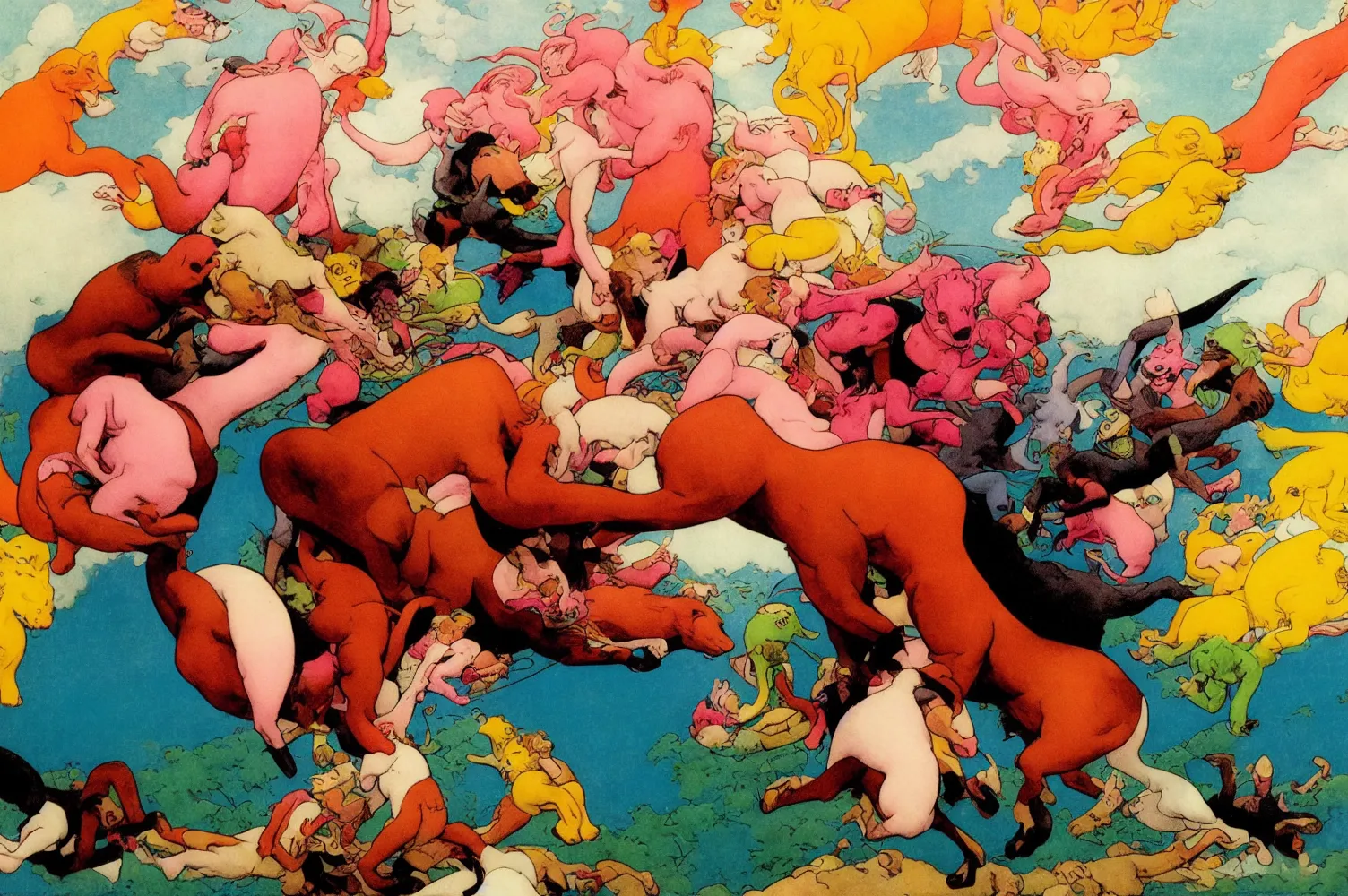 Algoritmo Divino by Ganbrood, 2023  
==================================  
  
  
*Abandon all hope, ye who enter here.* - Dante Alighieri, Inferno, Canto III.  
* * *  
  
This quote speaks to the idea of transformation, letting go of old ways of thinking and embracing a new perspective. The Divine Comedy is just an allegory to parallel the similarity of long-form synthetic image generation using neural networks, as an art and image creation evolution.  
  
New AI tools are transforming the creative process for artists, pushing the boundaries of what are possible and inspiring new forms of expression. ‘Algoritmo Divino’ is the first on-chain series by Ganbrood, generated in real-time during the mint. Three hundred thirty-three unique iterations will surprise and guide you through three realms of Inferno, Purgatorio & Paradiso. The rarity, and prompt are encrypted on-chain, giving the collector a unique opportunity to collect the artwork's 'secret ingredient', holding the core 'prompt', which is encrypted and is eternally saved on the blockchain.  
  
In Dante's Divine Comedy, the transformation of souls as they journey through the afterlife is a central theme. The characters' experiences and behaviours lead to their conversion towards greater virtue and understanding or deeper learning and suffering.  
Similarly, long-form synthetic image generation using diffusion neural networks, generates images that progress and evolve. The process involves repeatedly applying a diffusion process to an initial image, resulting in a series of intermediate images gradually evolving towards a final, synthesized image. Each image represents a different stage in the generation process, and the final image depicts the journey's culmination.  
  
Divine Comedy's idea of journey and progression is a powerful metaphor in 'Algoritmo Divino' by Ganbrood, which represent many levels of alteration: working with prompt to image generation to personal growth and development. His own transformation as an artist from photography to synthetic images, accepting the new realm of AI and new tools as a creative process, all reflect in ‘Algoritmo Divino’.  
  
Ganbrood challenges himself with the long-form generation, which contradicts his standard process. The irreversibility of the results leaves little or no control over the output from the black box. Nevertheless, his signature themes of animals and gods are present in every 333 iterations, symbolizing humanity's desire to become godlike.  
* * *  
  
333 unique live-generated iterations of 'Algoritmo Divino' drop on 18th April at 7 pm CET. For the first time, the collector collects AI artwork in real-time, with the encrypted prompt, and rarities the artist uniquely integrates."  
