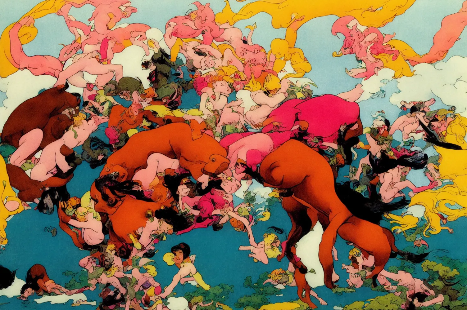 Algoritmo Divino by Ganbrood, 2023  
==================================  
  
  
*Abandon all hope, ye who enter here.* - Dante Alighieri, Inferno, Canto III.  
* * *  
  
This quote speaks to the idea of transformation, letting go of old ways of thinking and embracing a new perspective. The Divine Comedy is just an allegory to parallel the similarity of long-form synthetic image generation using neural networks, as an art and image creation evolution.  
  
New AI tools are transforming the creative process for artists, pushing the boundaries of what are possible and inspiring new forms of expression. ‘Algoritmo Divino’ is the first on-chain series by Ganbrood, generated in real-time during the mint. Three hundred thirty-three unique iterations will surprise and guide you through three realms of Inferno, Purgatorio & Paradiso. The rarity, and prompt are encrypted on-chain, giving the collector a unique opportunity to collect the artwork's 'secret ingredient', holding the core 'prompt', which is encrypted and is eternally saved on the blockchain.  
  
In Dante's Divine Comedy, the transformation of souls as they journey through the afterlife is a central theme. The characters' experiences and behaviours lead to their conversion towards greater virtue and understanding or deeper learning and suffering.  
Similarly, long-form synthetic image generation using diffusion neural networks, generates images that progress and evolve. The process involves repeatedly applying a diffusion process to an initial image, resulting in a series of intermediate images gradually evolving towards a final, synthesized image. Each image represents a different stage in the generation process, and the final image depicts the journey's culmination.  
  
Divine Comedy's idea of journey and progression is a powerful metaphor in 'Algoritmo Divino' by Ganbrood, which represent many levels of alteration: working with prompt to image generation to personal growth and development. His own transformation as an artist from photography to synthetic images, accepting the new realm of AI and new tools as a creative process, all reflect in ‘Algoritmo Divino’.  
  
Ganbrood challenges himself with the long-form generation, which contradicts his standard process. The irreversibility of the results leaves little or no control over the output from the black box. Nevertheless, his signature themes of animals and gods are present in every 333 iterations, symbolizing humanity's desire to become godlike.  
* * *  
  
333 unique live-generated iterations of 'Algoritmo Divino' drop on 18th April at 7 pm CET. For the first time, the collector collects AI artwork in real-time, with the encrypted prompt, and rarities the artist uniquely integrates."  
