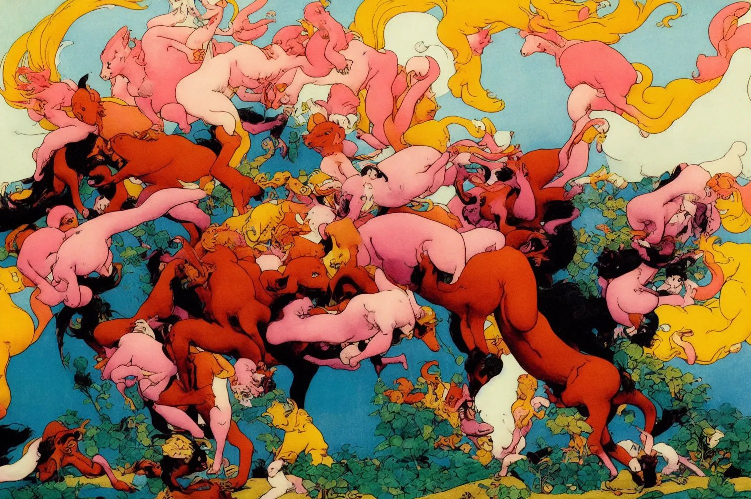 Algoritmo Divino by Ganbrood, 2023  
==================================  
  
  
*Abandon all hope, ye who enter here.* - Dante Alighieri, Inferno, Canto III.  
* * *  
  
This quote speaks to the idea of transformation, letting go of old ways of thinking and embracing a new perspective. The Divine Comedy is just an allegory to parallel the similarity of long-form synthetic image generation using neural networks, as an art and image creation evolution.  
  
New AI tools are transforming the creative process for artists, pushing the boundaries of what are possible and inspiring new forms of expression. ‘Algoritmo Divino’ is the first on-chain series by Ganbrood, generated in real-time during the mint. Three hundred thirty-three unique iterations will surprise and guide you through three realms of Inferno, Purgatorio & Paradiso. The rarity, and prompt are encrypted on-chain, giving the collector a unique opportunity to collect the artwork's 'secret ingredient', holding the core 'prompt', which is encrypted and is eternally saved on the blockchain.  
  
In Dante's Divine Comedy, the transformation of souls as they journey through the afterlife is a central theme. The characters' experiences and behaviours lead to their conversion towards greater virtue and understanding or deeper learning and suffering.  
Similarly, long-form synthetic image generation using diffusion neural networks, generates images that progress and evolve. The process involves repeatedly applying a diffusion process to an initial image, resulting in a series of intermediate images gradually evolving towards a final, synthesized image. Each image represents a different stage in the generation process, and the final image depicts the journey's culmination.  
  
Divine Comedy's idea of journey and progression is a powerful metaphor in 'Algoritmo Divino' by Ganbrood, which represent many levels of alteration: working with prompt to image generation to personal growth and development. His own transformation as an artist from photography to synthetic images, accepting the new realm of AI and new tools as a creative process, all reflect in ‘Algoritmo Divino’.  
  
Ganbrood challenges himself with the long-form generation, which contradicts his standard process. The irreversibility of the results leaves little or no control over the output from the black box. Nevertheless, his signature themes of animals and gods are present in every 333 iterations, symbolizing humanity's desire to become godlike.  
* * *  
  
333 unique live-generated iterations of 'Algoritmo Divino' drop on 18th April at 7 pm CET. For the first time, the collector collects AI artwork in real-time, with the encrypted prompt, and rarities the artist uniquely integrates."  
