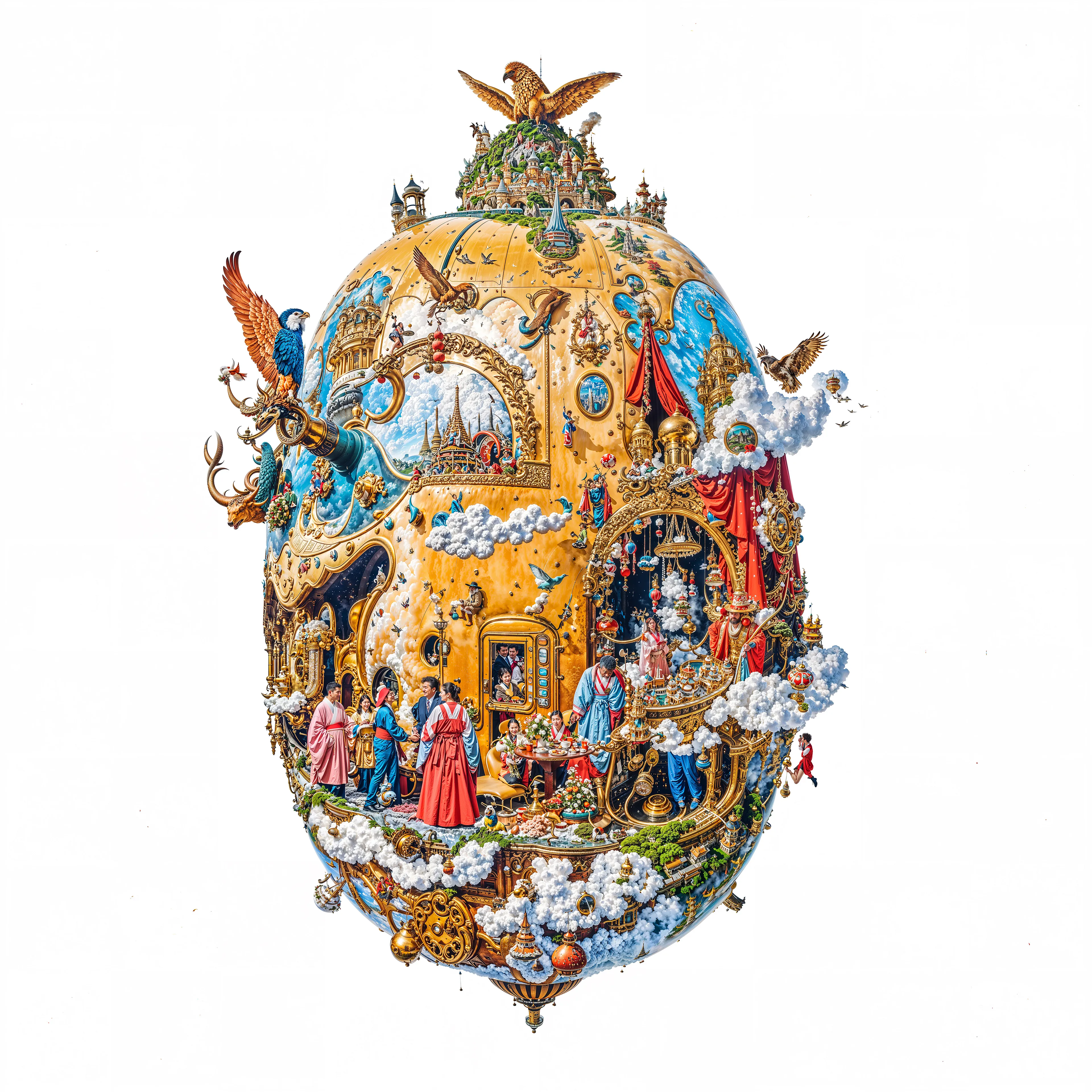 PIECES
Pieces explores how art and identity are built from shared culture and influence and what it means to call something a “piece” of art when every image and every self is already connected to everything else.

By INFINITEYAY in collaboration with AI, 2025 | 4096 × 4096 | JPG