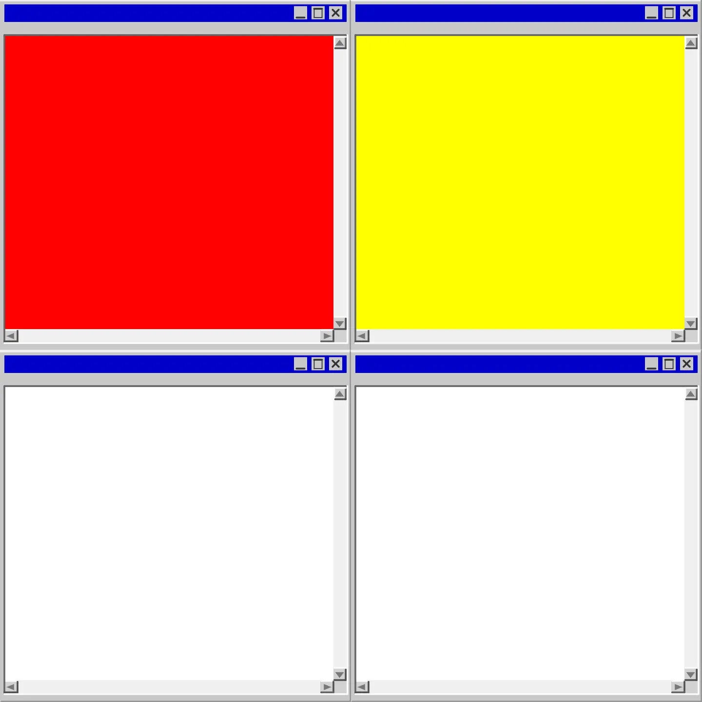 Mondrian's Desktop II #11