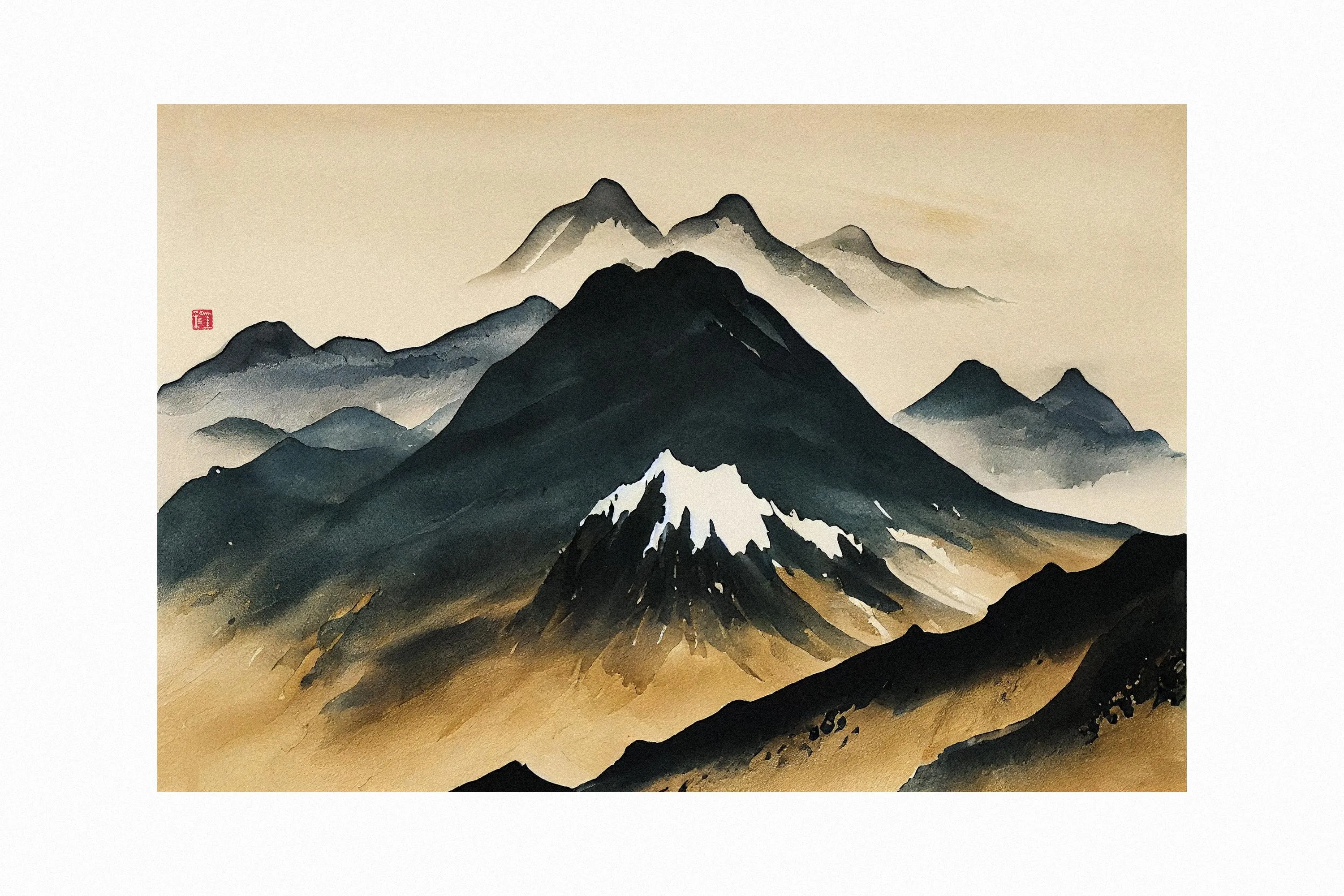 In the past, in the East, people of the time visualized the utopia they wanted to reach in the form of a landscape painting. Are these utopias, reinterpreted and created from the perspective of AI, looking in the same direction as your utopia?