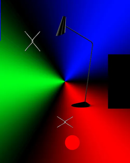 OBJECTZ is a collection of 3396 images by JIMMY. Each artwork is a unique digital construction, generated in a web browser. The process is performed by Javascript and features the iconic elements of JIMMY’s artwork.