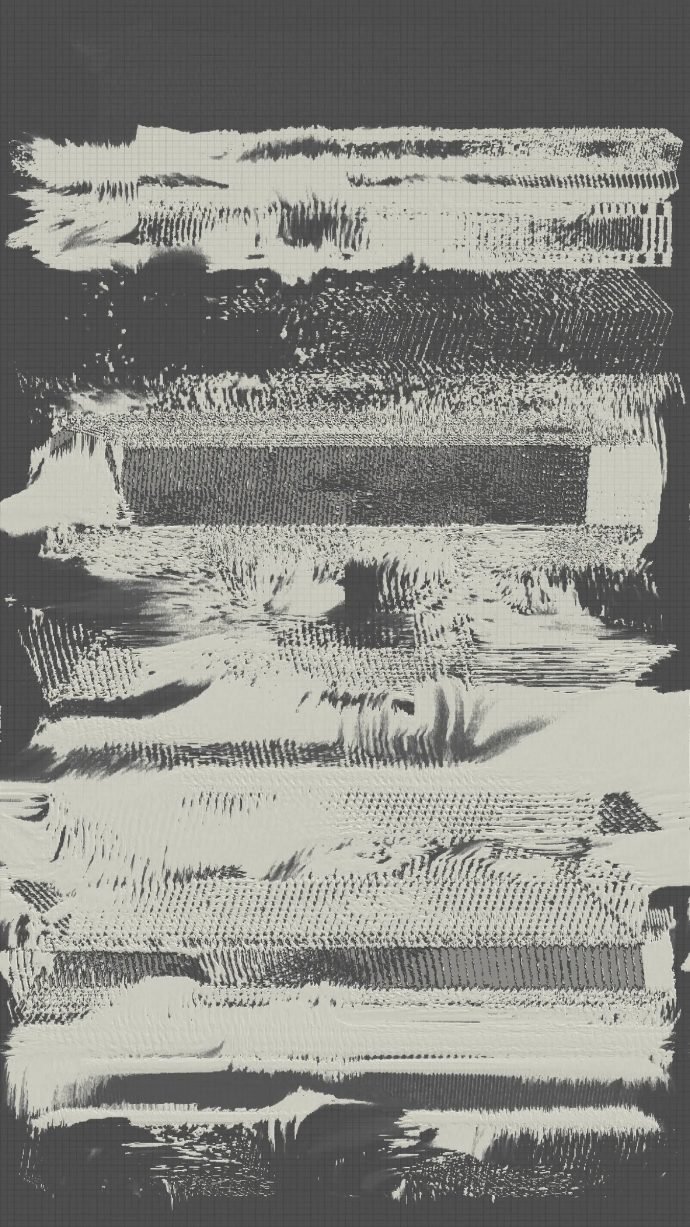 Anni, in 1935, you came here in Mexico.

The first trip of a long series that inspired you. As a human. As an artist.

It was an important step in your artistic journey. You learned and discovered so much from this culture. Its influence awakened you even further. Your craft evolved.

Now I wonder, Anni… what did you find there?
How can I evolve myself?
How to awake?

With this series, inspired by you, my practice and my own experience , I found something, too.
Like you, I like to explore "tactile sensibility" along with colors. How can I connect with someone else with those things alone?

Do we really need to touch things to feel them?

I wonder… Have you ever tried to weave with algorithmic paint, Anni? Maybe you did actually? I saw you were already using paint to sketch your pieces… 
I'm curious what you would be able to do with the tools of my times… 

So many questions but so little time, isn't it?

Best,
William