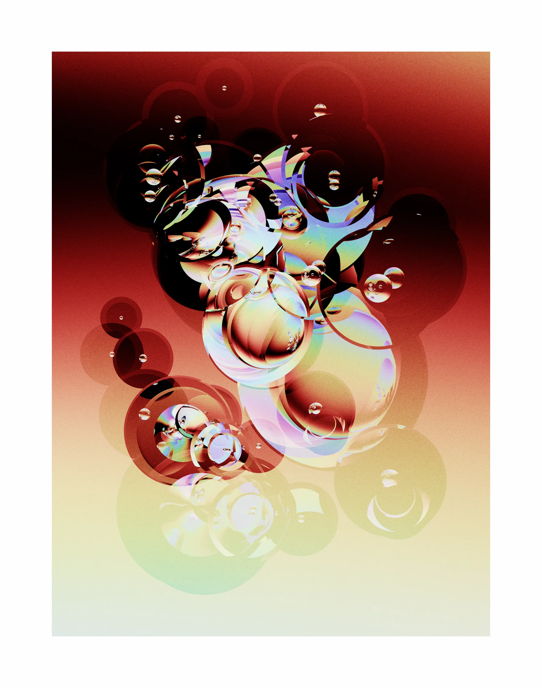 FULL_SPECTRUM simulates, and traces the full visible spectrum every time it runs. The colors you see are a result of which wavelengths found a path to the LIGHT.

Press `v` to toggle a debug panel.