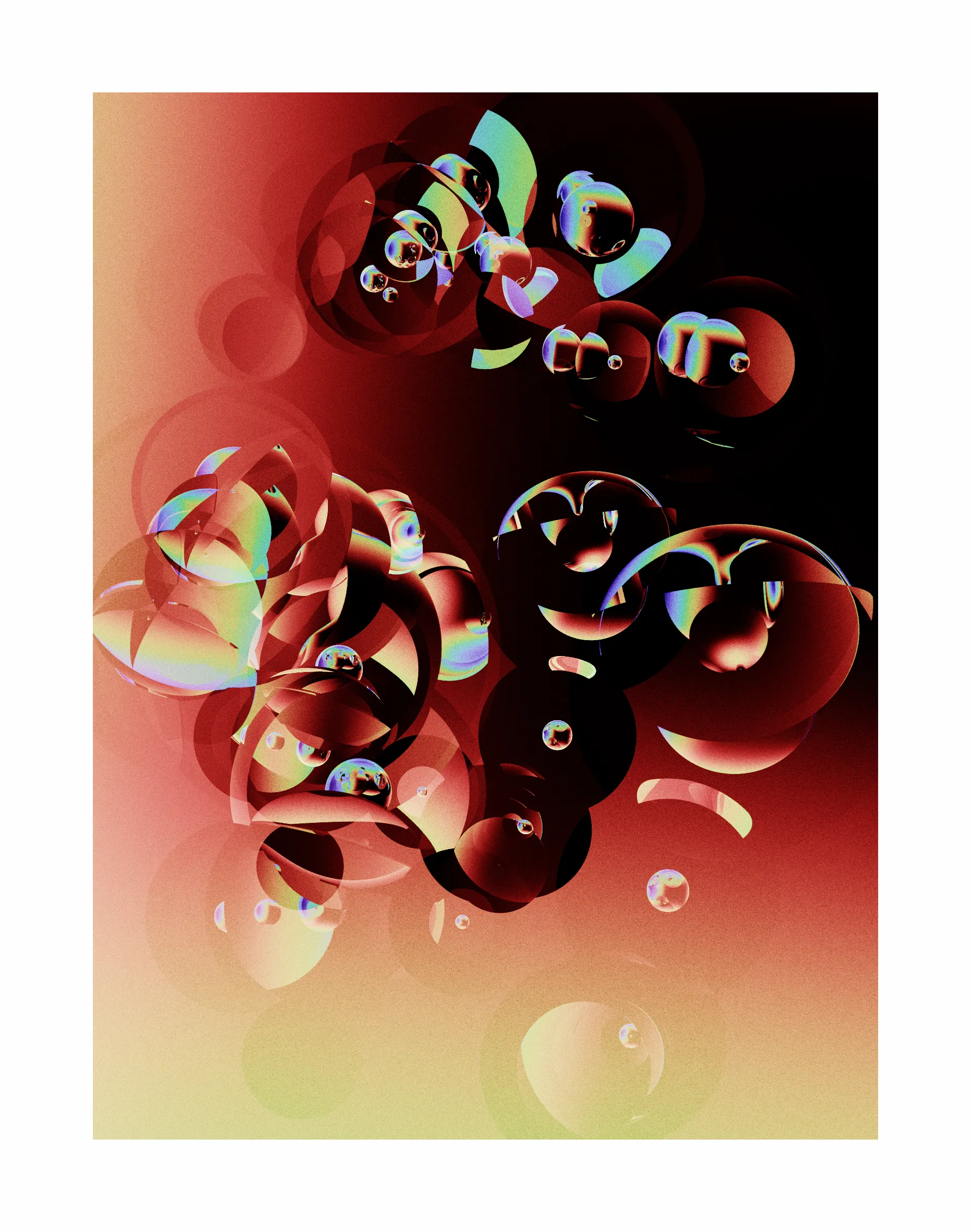 FULL_SPECTRUM simulates, and traces the full visible spectrum every time it runs. The colors you see are a result of which wavelengths found a path to the LIGHT.

Press `v` to toggle a debug panel.