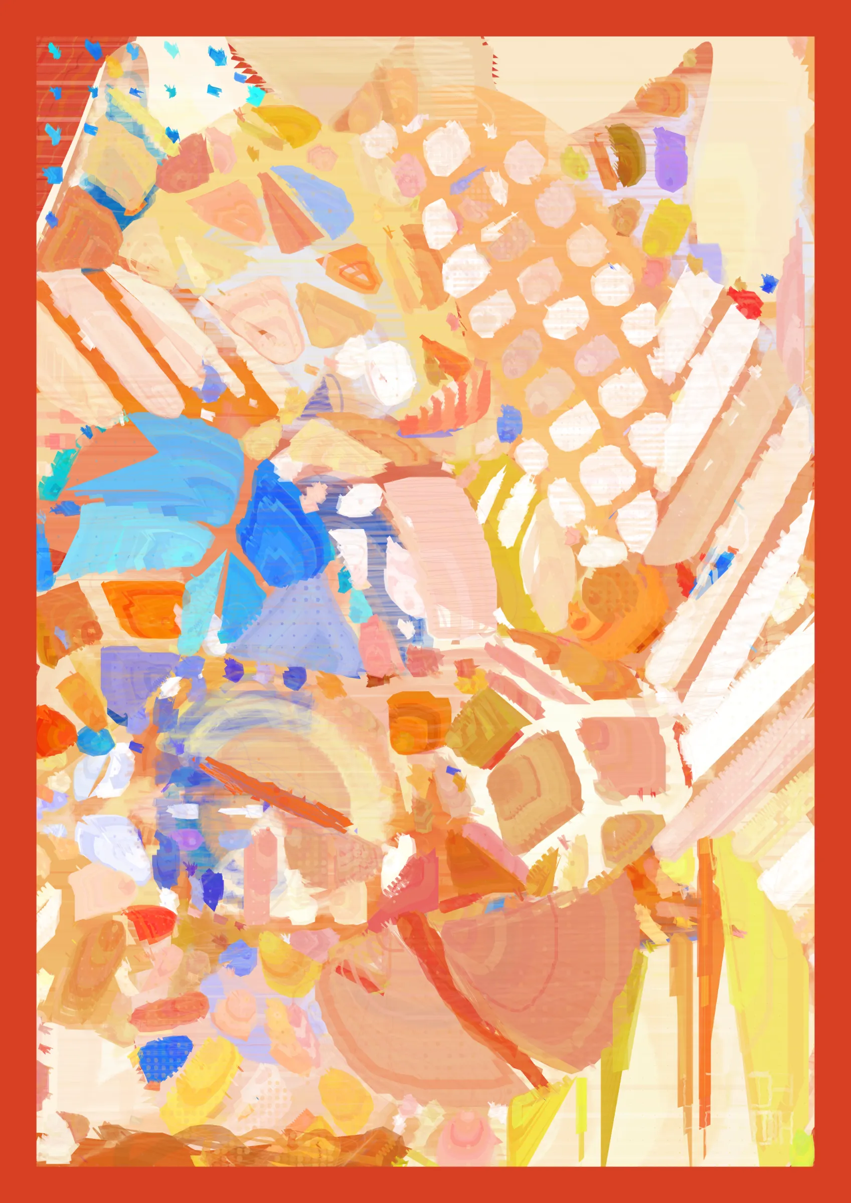 **Sparkling Goodbye** is a generative painting algorithm that celebrates all departures. It's a Farewell to the past, a Bye-Bye to the familiar, and a See-You-Later to faces that you will soon forget.

Each **Sparkling Goodbye** is meticulously loaded with machine-picked emotions, made from the finest ingredient (100% pixels, full refund if you find any impurities in our ingredient). This hands-off approach makes every single  **Sparkling Goodbye** a chaotic blend of happiness, sadness, serenity, and anxiety. With every glance, you'll discover the impulsiveness of the machine touch as you savor the delightful interplay of dramas that only a maniac generative algorithm can create.

Let **Sparkling Goodbye** create a moment for you. It will insist that goodbyes are not meant to be said with tears but with sparkling water.