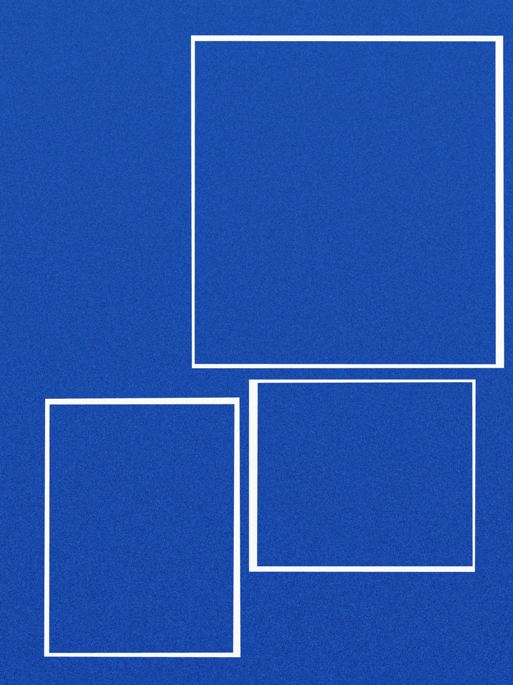A temporary arrangement of material is exactly as it sounds. Run a set of shapes through an algorithm and the same through human hands. Place them side by side, and in the space between paint, thread, pixel, and code we find that no iteration is final.