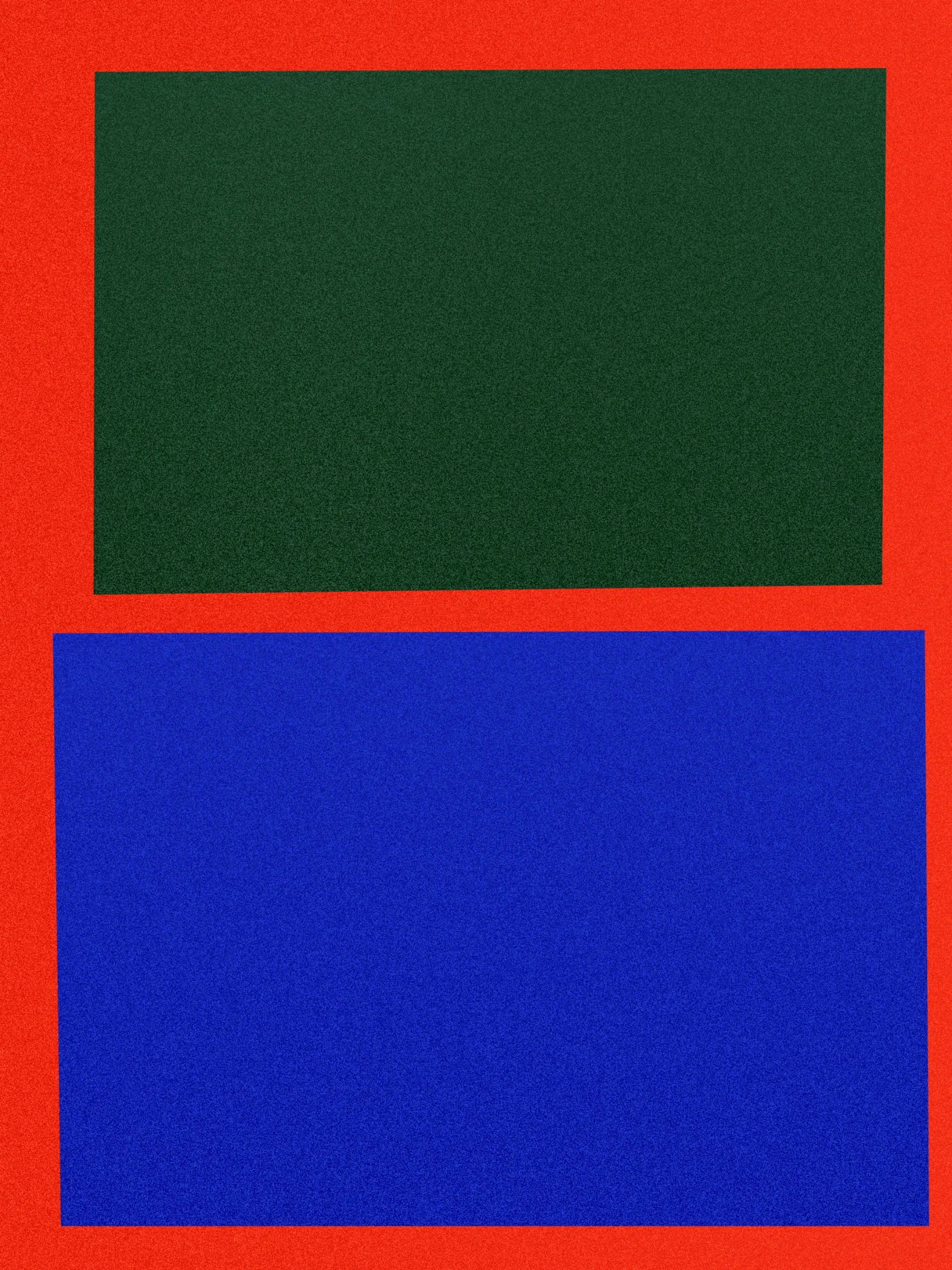 A temporary arrangement of material is exactly as it sounds. Run a set of shapes through an algorithm and the same through human hands. Place them side by side, and in the space between paint, thread, pixel, and code we find that no iteration is final.