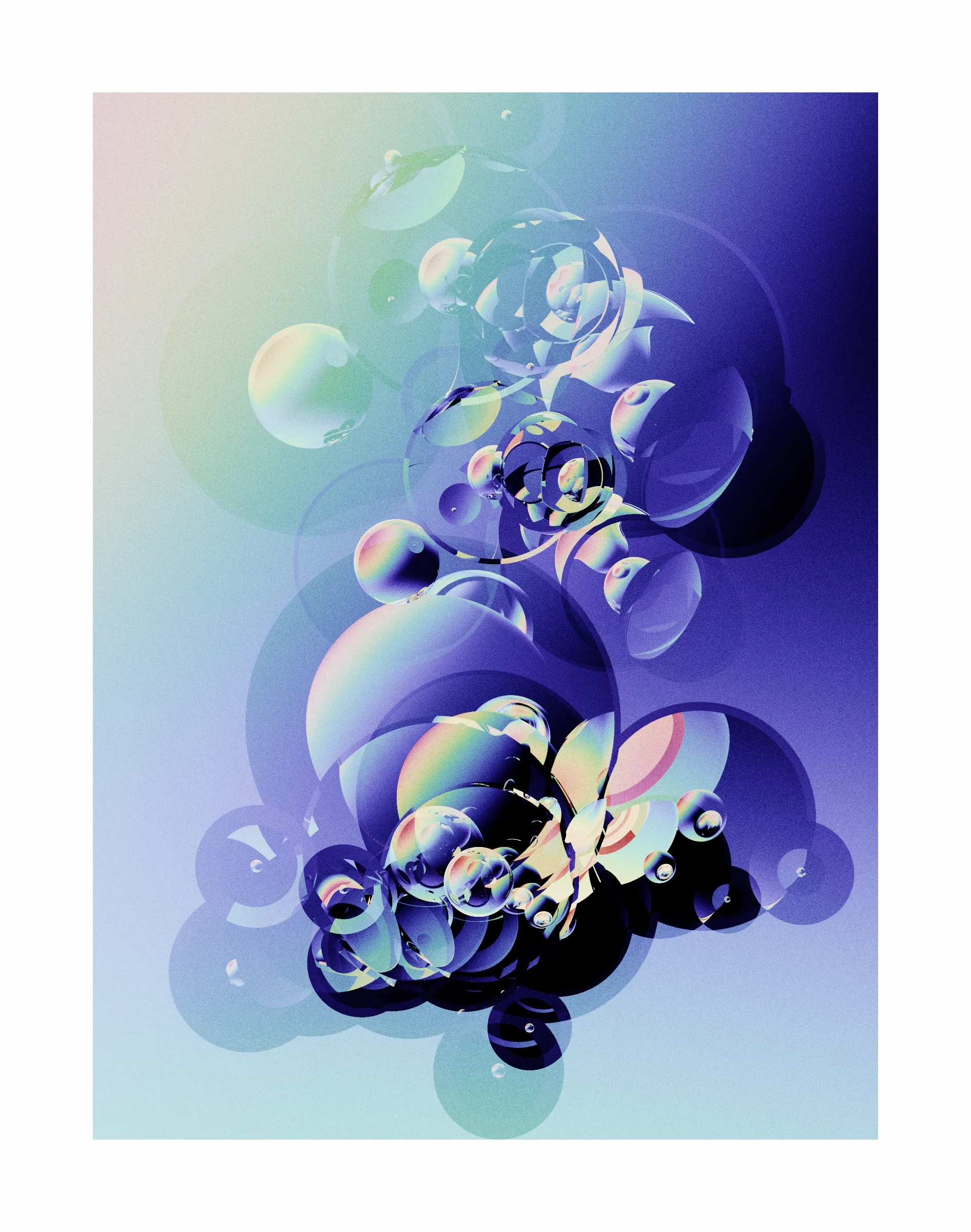 FULL_SPECTRUM simulates, and traces the full visible spectrum every time it runs. The colors you see are a result of which wavelengths found a path to the LIGHT.

Press `v` to toggle a debug panel.