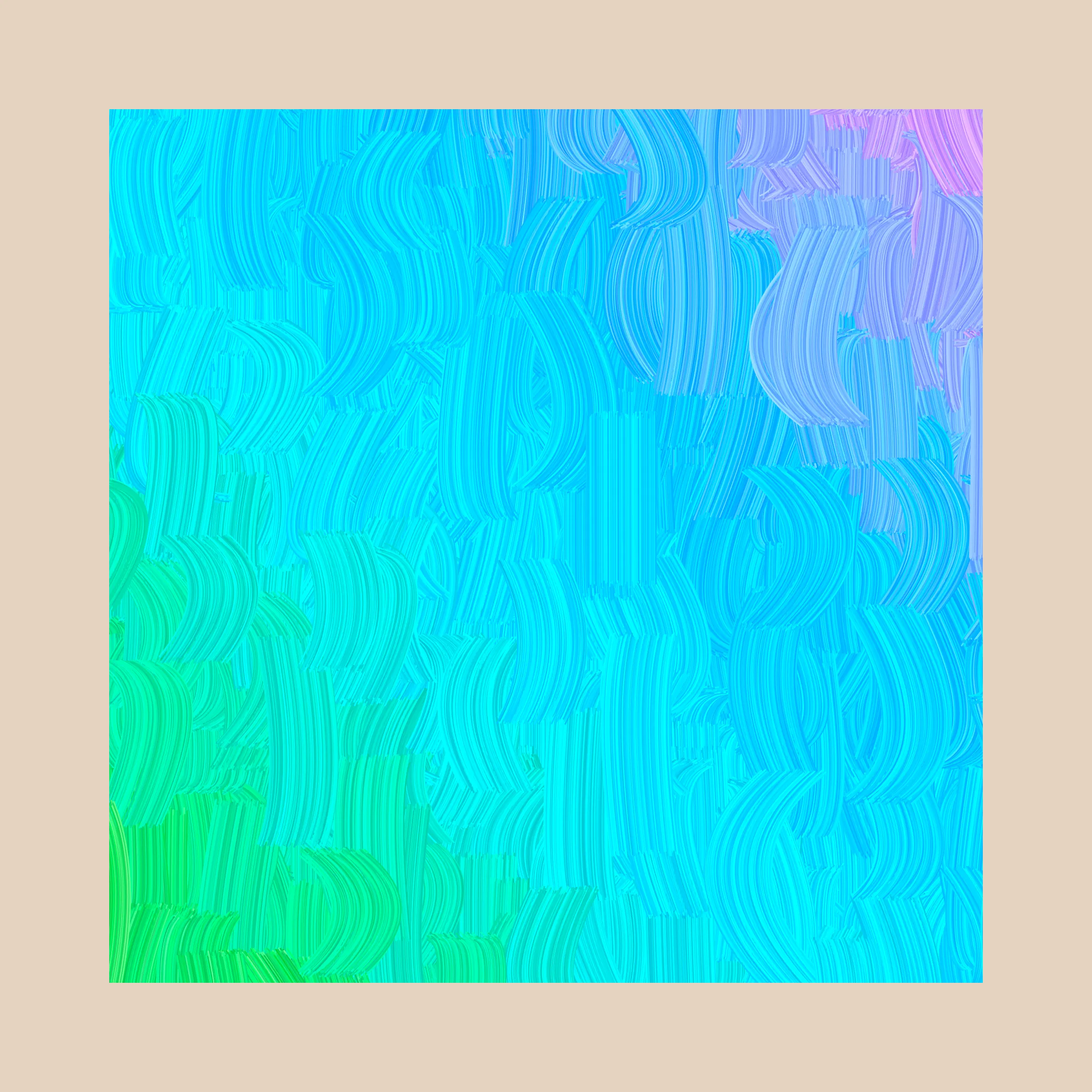 *Color Streams* is a return to my origins both personally and creatively. Simple gradients across color fields with the generative paint texture I love so much. These outputs remind me of simpler times and give me hope for our collective future. 

press "s" to save an image of the output in live mode

--


I am happy to partner with Bright Moments to bring these outputs to collectors as part of their Artist in Residence program. Available IRL at Bright Moments galleries and events around the world for the month of December 2022.