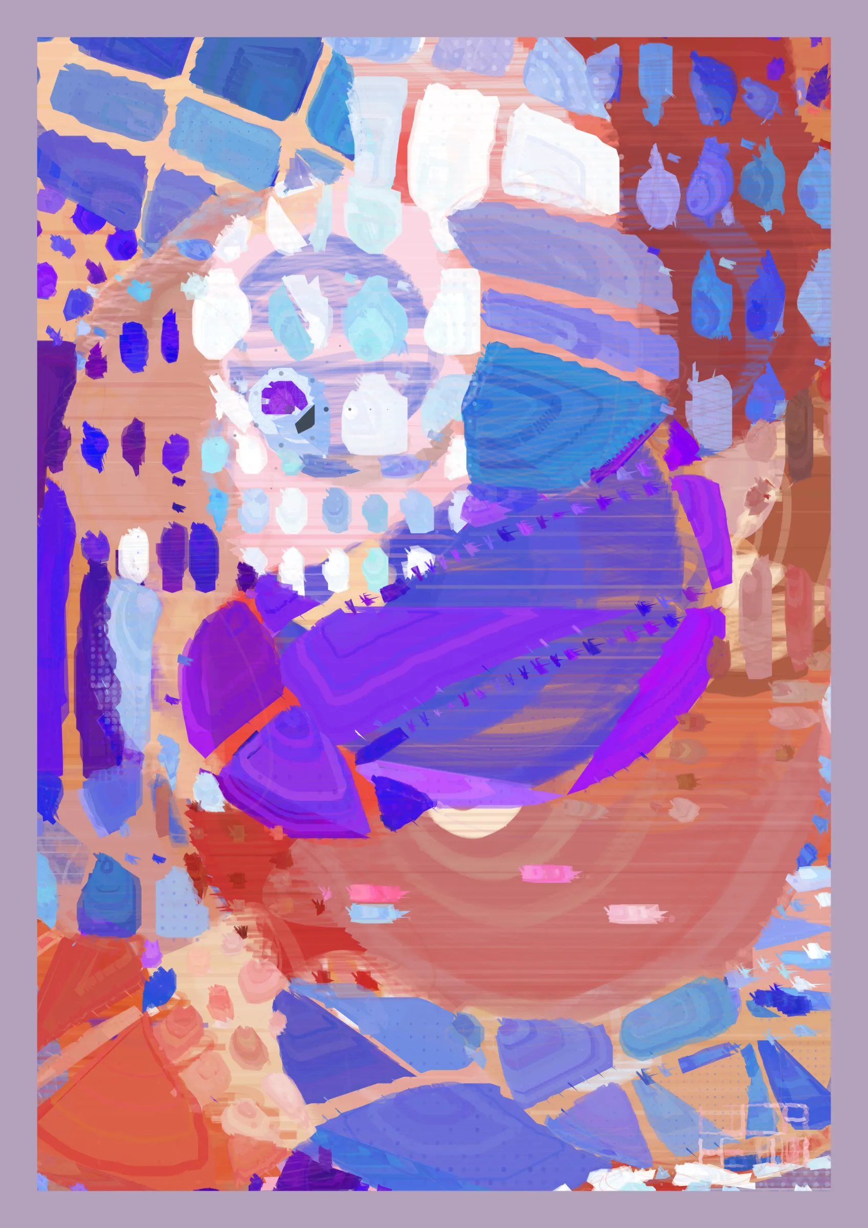 **Sparkling Goodbye** is a generative painting algorithm that celebrates all departures. It's a Farewell to the past, a Bye-Bye to the familiar, and a See-You-Later to faces that you will soon forget.

Each **Sparkling Goodbye** is meticulously loaded with machine-picked emotions, made from the finest ingredient (100% pixels, full refund if you find any impurities in our ingredient). This hands-off approach makes every single  **Sparkling Goodbye** a chaotic blend of happiness, sadness, serenity, and anxiety. With every glance, you'll discover the impulsiveness of the machine touch as you savor the delightful interplay of dramas that only a maniac generative algorithm can create.

Let **Sparkling Goodbye** create a moment for you. It will insist that goodbyes are not meant to be said with tears but with sparkling water.