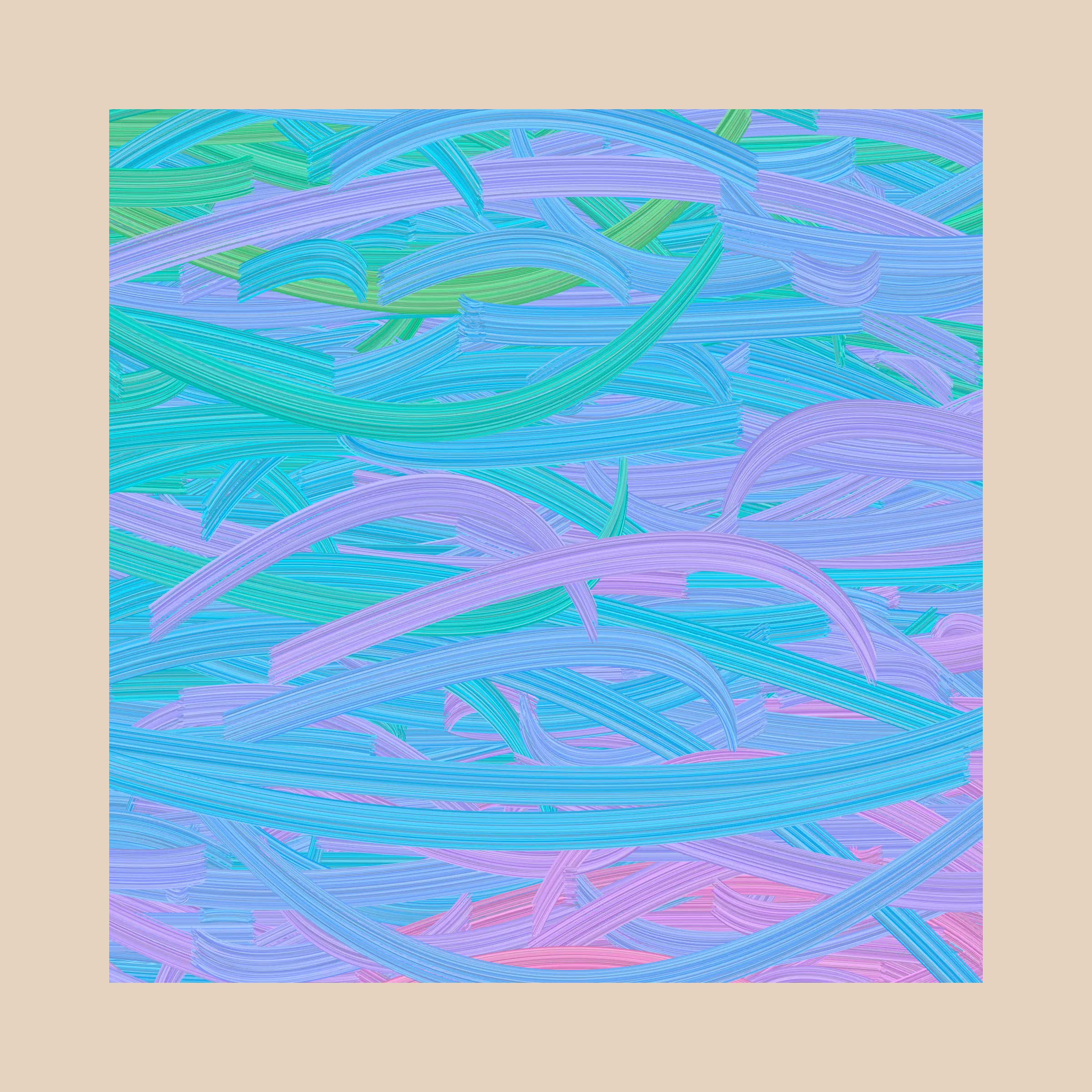*Color Streams* is a return to my origins both personally and creatively. Simple gradients across color fields with the generative paint texture I love so much. These outputs remind me of simpler times and give me hope for our collective future. 

press "s" to save an image of the output in live mode

--


I am happy to partner with Bright Moments to bring these outputs to collectors as part of their Artist in Residence program. Available IRL at Bright Moments galleries and events around the world for the month of December 2022.