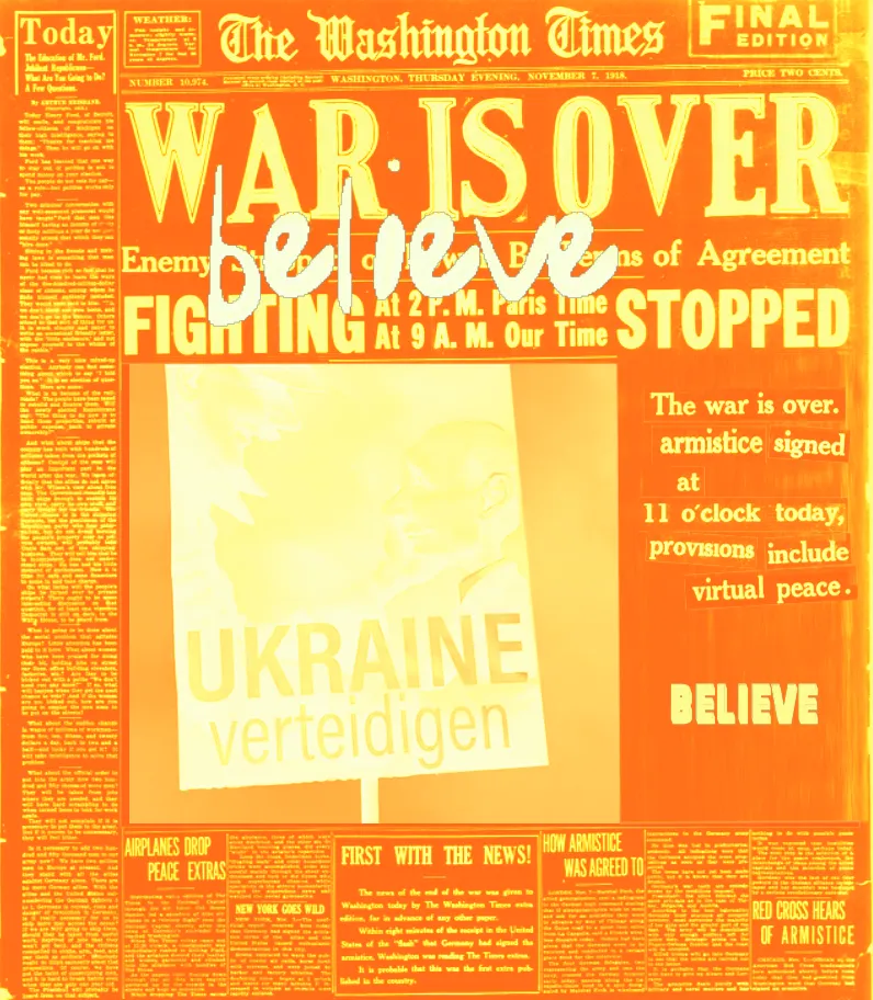 f*ck putin, straight up 

 Act 1 - Mint it, share it, anyone can choose a word. Words are from the <a target="_blank" href="https://www.forpeace.org/manifesto">For Peace</a> manifesto.  

 Act 2 - The final pieces are created with the chosen words. The Ethereum NFTs auto-update when ready, and the token w/ the most interactions becomes the rarest. 

 ACT 3 - Everyone who chooses a word receives a generative shadow NFT via polygon airdrop. 

 f*ck putin is a social live generative project where participation is rewarded to create the final NFTs. jiwa filmed the videos at an anti-war protest in Berlin, Feb 2022. 

 100% of the funds to be donated to Ukraine, hardcoded into the minting contract.  #height[0] #width[0]  

 ** The properties for this generative mint are ** Mainnet Id : 3000002 | Vibe : golden-x-rays | project : f*ck putin |