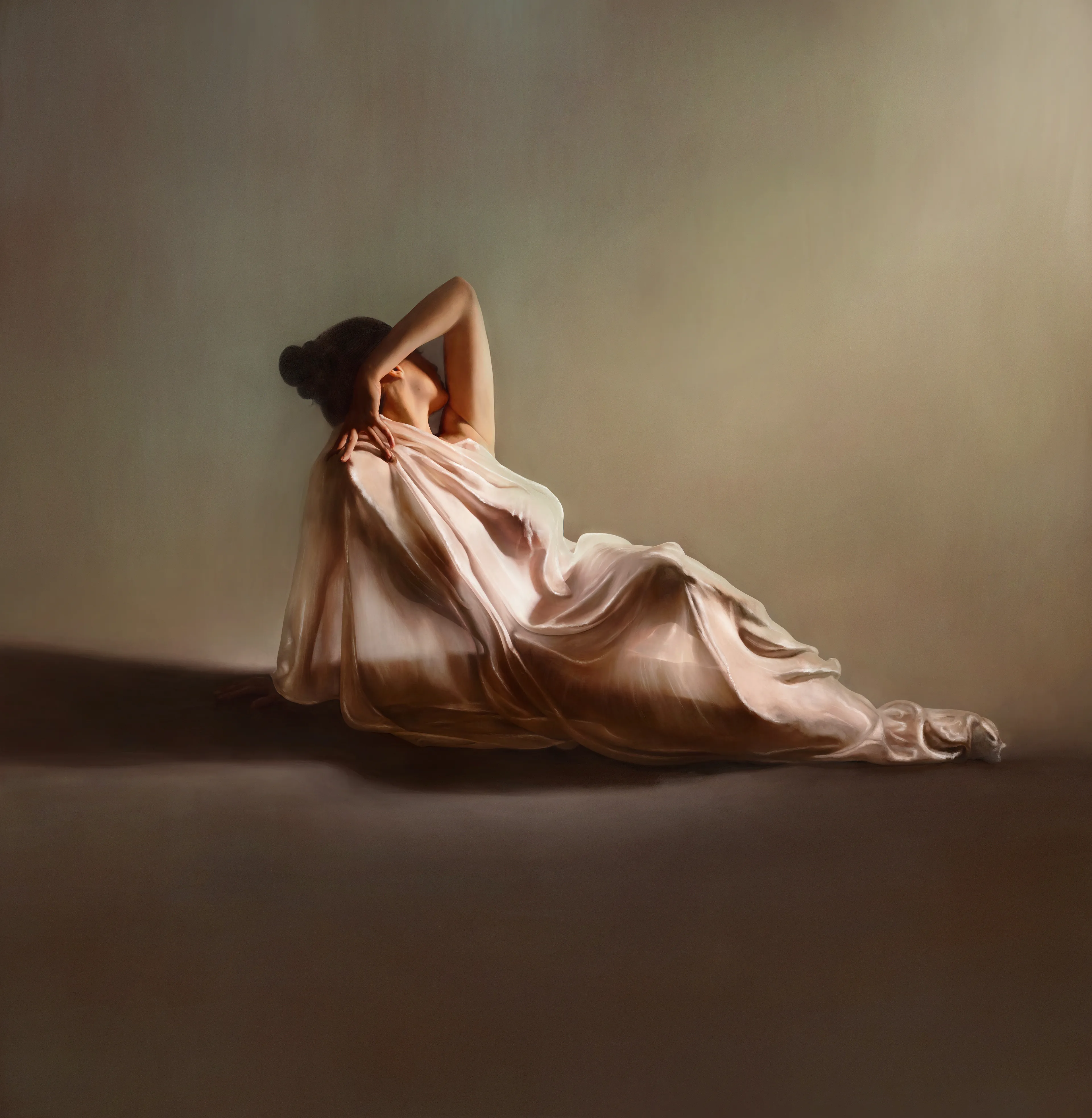 Immersing myself in an old scene with new details, the painted muse's final act sparks more questions than answers. Through the fusion of photography and digital paint, I create the illusion of a marble statue, immortalizing my creativity in a piece that resonates with the timeless allure of ancient beauty.