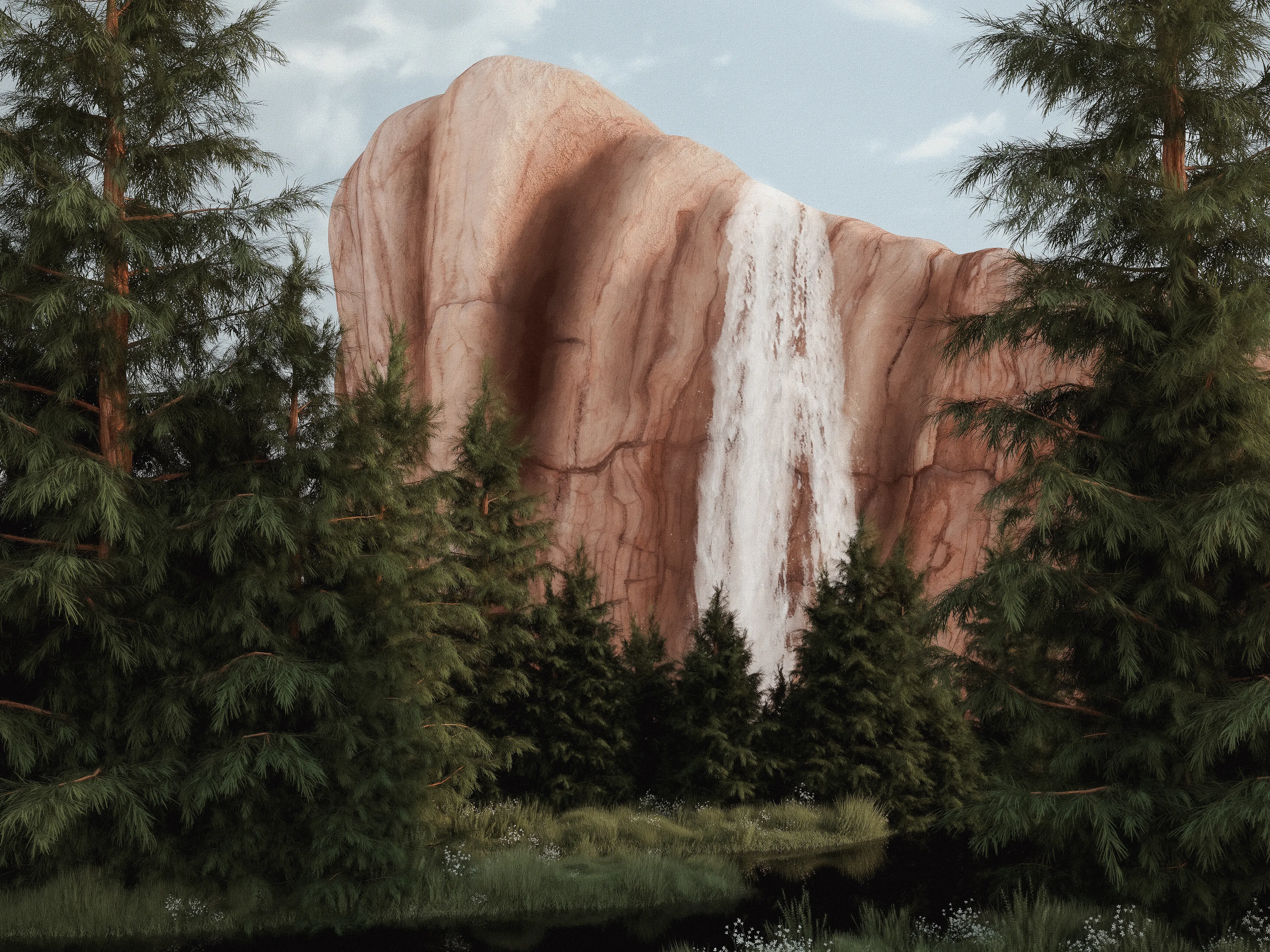 the first of a series of works created in discussion with the original collector in a symphony of dreams.