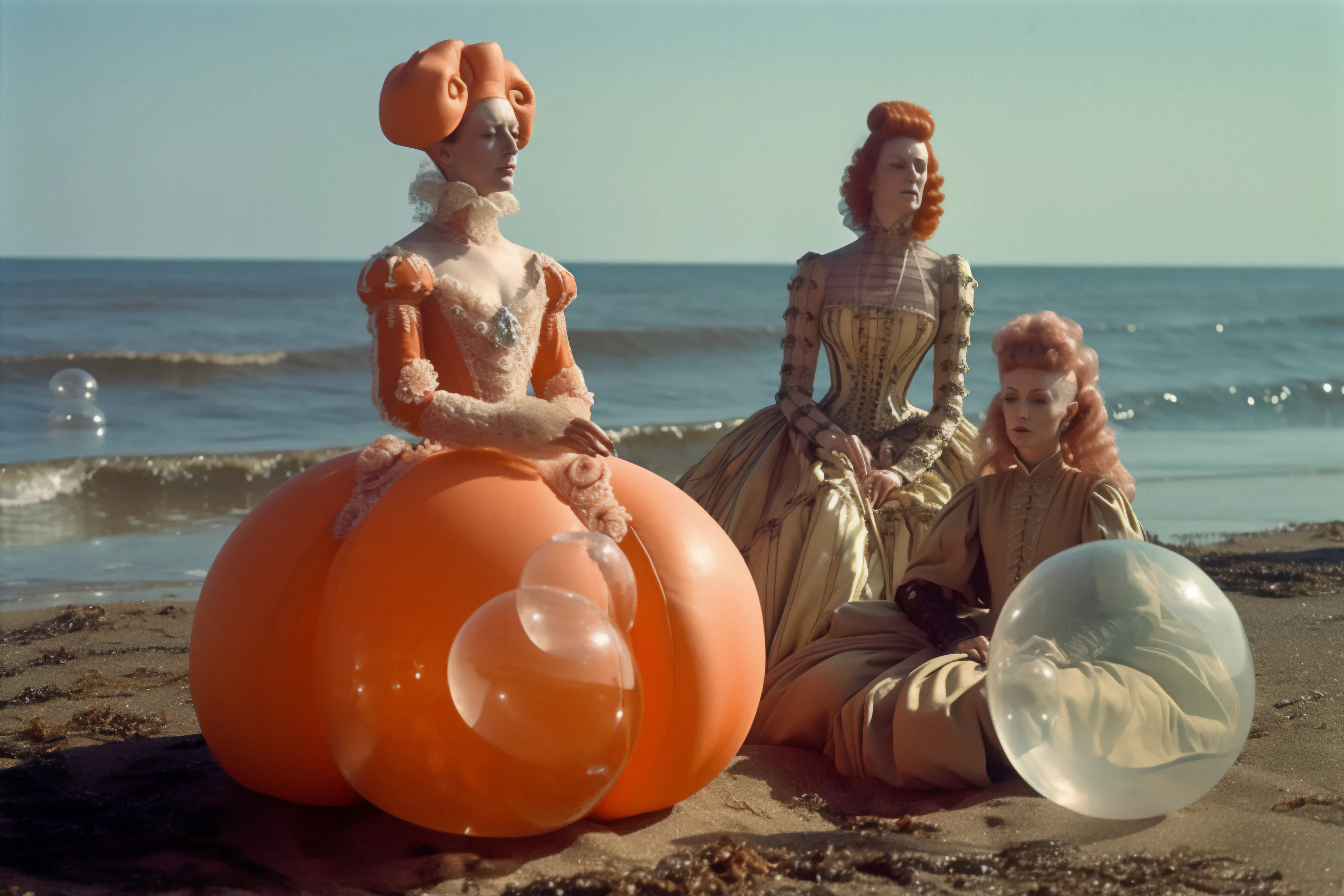 The Queen was secretly leading a space program in the early 1900s. She was fascinated by the mysterious creatures of the deep sea and was inspired by the jellyfish's ability to move gracefully in water. The program was top secret, and only a select few were aware of its existence. They conducted their tests in the ocean's waters, which provided a perfect environment for training in space travel. The queen's vision and determination eventually led to the successful launch of a spacecraft into orbit, marking a new era of scientific exploration. The world was unaware of the queen's secret space program, but history would remember her as the visionary who dared to reach for the stars.