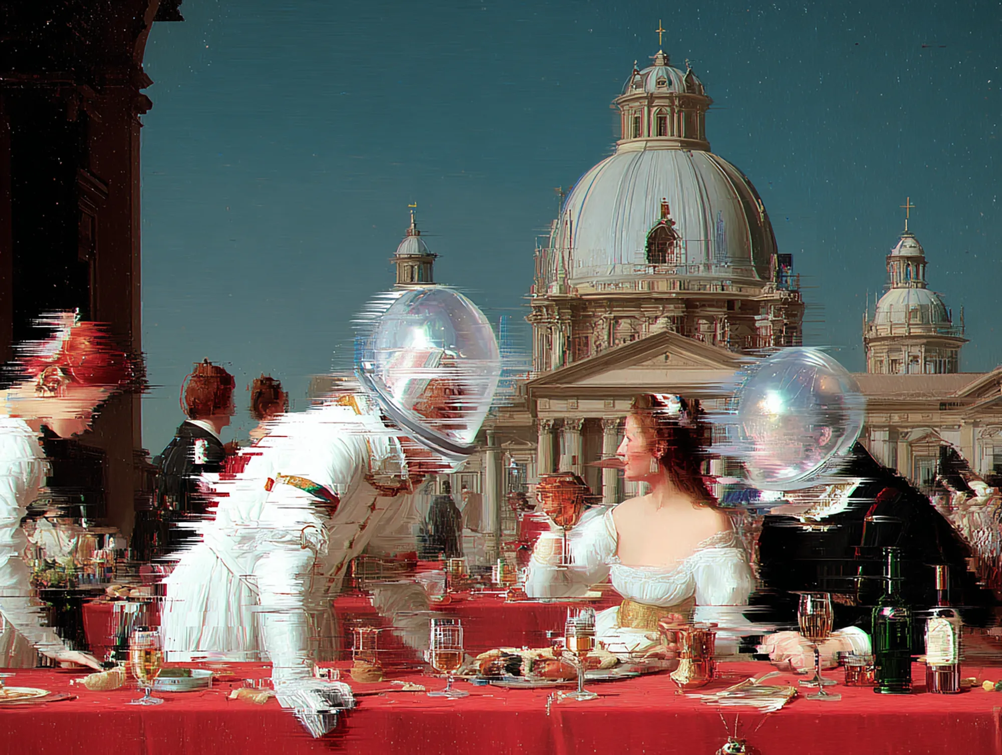 Anachronism is a series of 333 AI-generated works reimagining the Renaissance through the lens of corrupted foresight. These paintings ask: what if the art of that era had been fractured by technological distortion, and how might visual symbols—once laden with spiritual, political, or cultural meaning—have been read in their own time, versus how we reinterpret them now with the burden and benefit of hindsight? Each image is both homage and disruption: a dialogue between human and machine. By reframing Renaissance vision through the distortions of artificial intelligence, Anachronism proposes a speculative history—an alternate canon shaped not by brush and pigment alone, but by the unpredictable hand of technology across centuries.