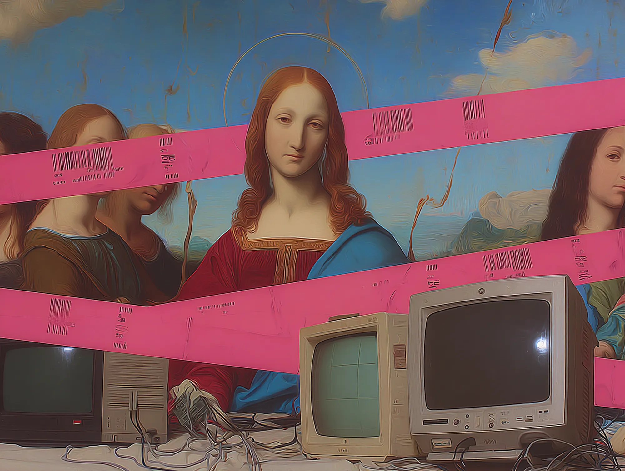 Anachronism is a series of 333 AI-generated works reimagining the Renaissance through the lens of corrupted foresight. These paintings ask: what if the art of that era had been fractured by technological distortion, and how might visual symbols—once laden with spiritual, political, or cultural meaning—have been read in their own time, versus how we reinterpret them now with the burden and benefit of hindsight? Each image is both homage and disruption: a dialogue between human and machine. By reframing Renaissance vision through the distortions of artificial intelligence, Anachronism proposes a speculative history—an alternate canon shaped not by brush and pigment alone, but by the unpredictable hand of technology across centuries.