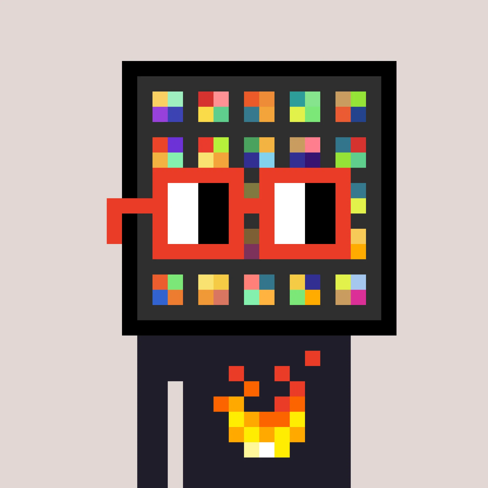 a special noun check for super burn sunday. 
open edition until the burn begins.