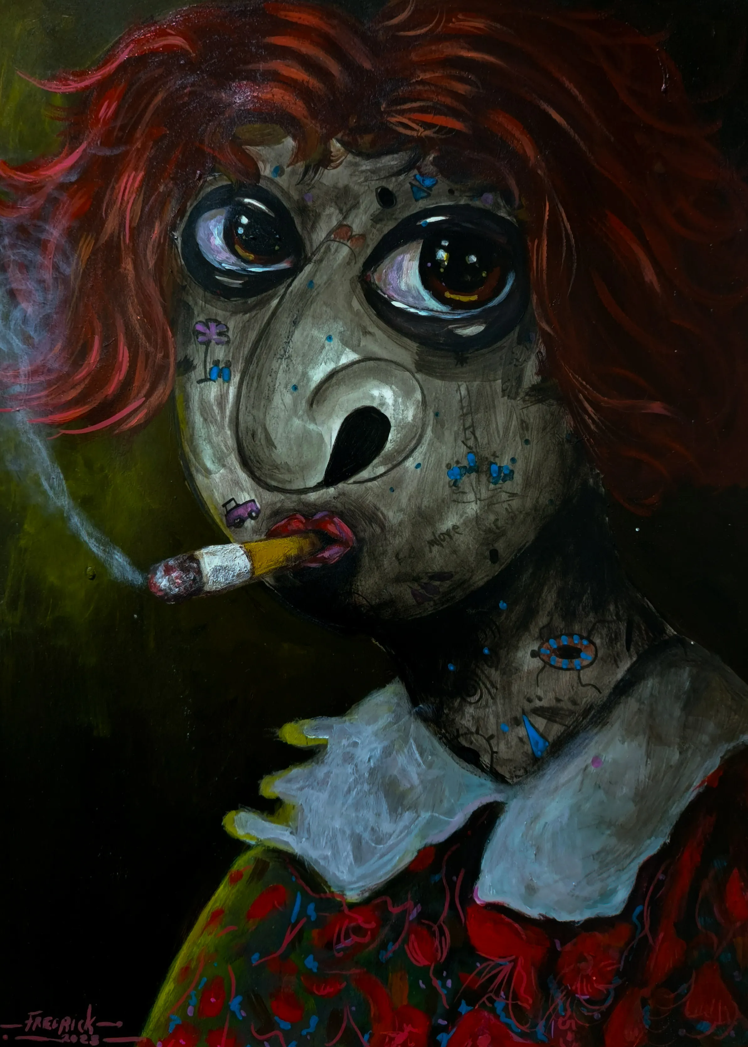 Her silence speaks louder than noise strength without words.