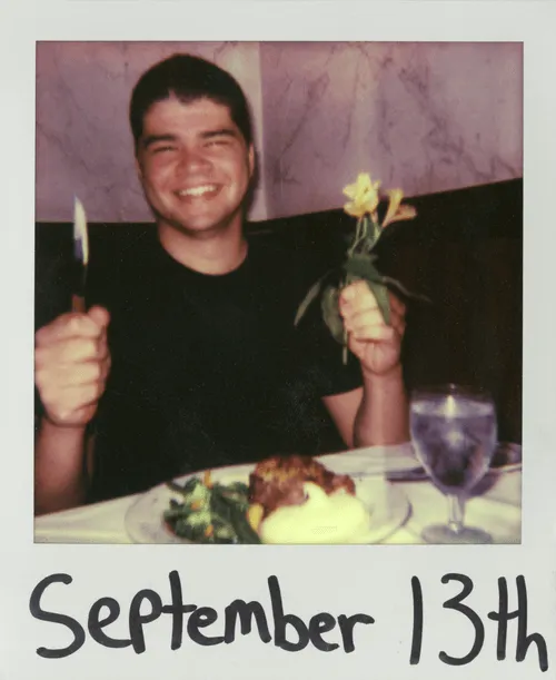 For each day of the year from September 22nd, 2012 - September 21st, 2013, I photographed people celebrating their birthday with a Polaroid camera. The dated Polaroids represent everyone who shares that day of birth. This project recognizes equality of all living beings through the depiction of a primal phenomenon, which is mortality.