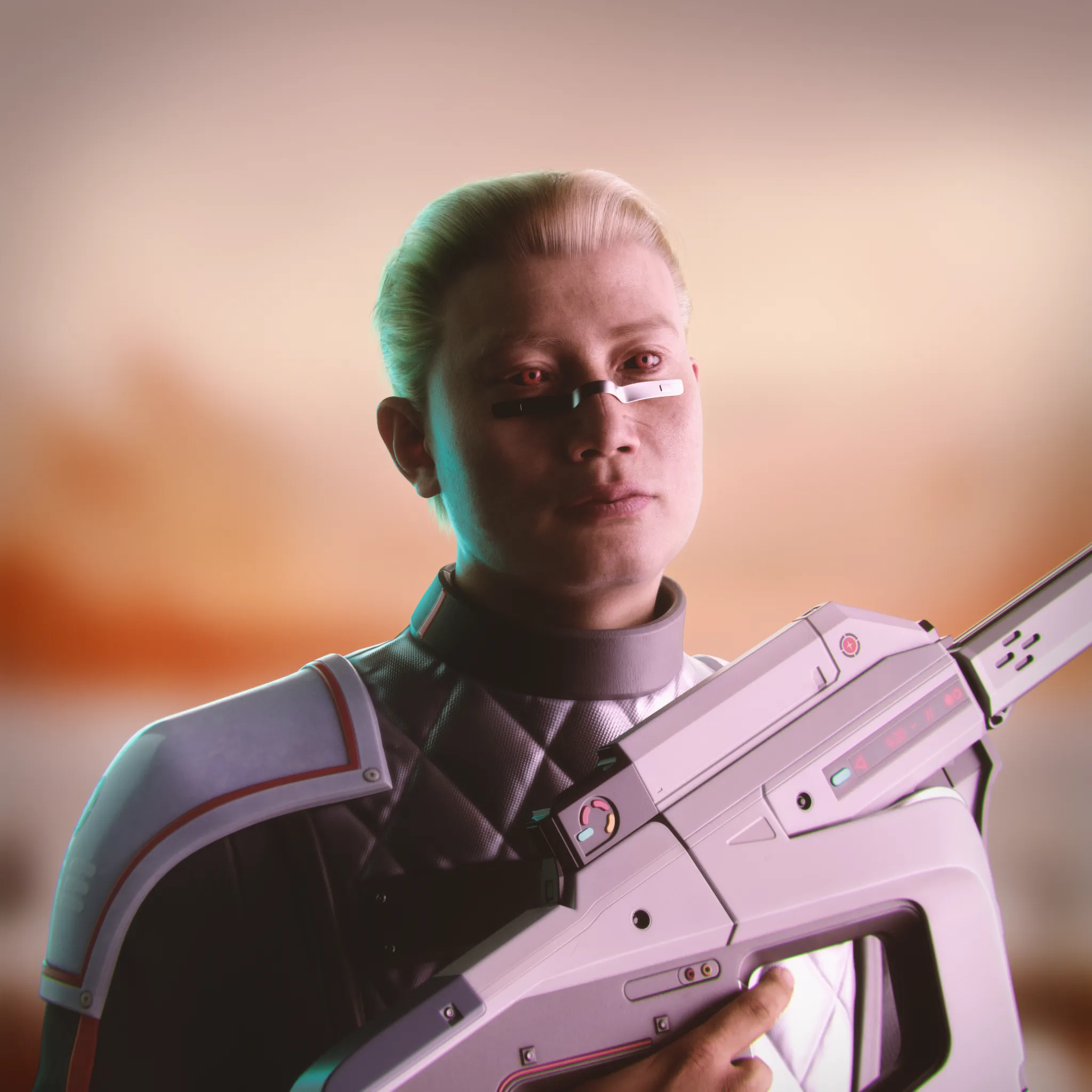 We fight for the glory of Mars and the honor of our people.