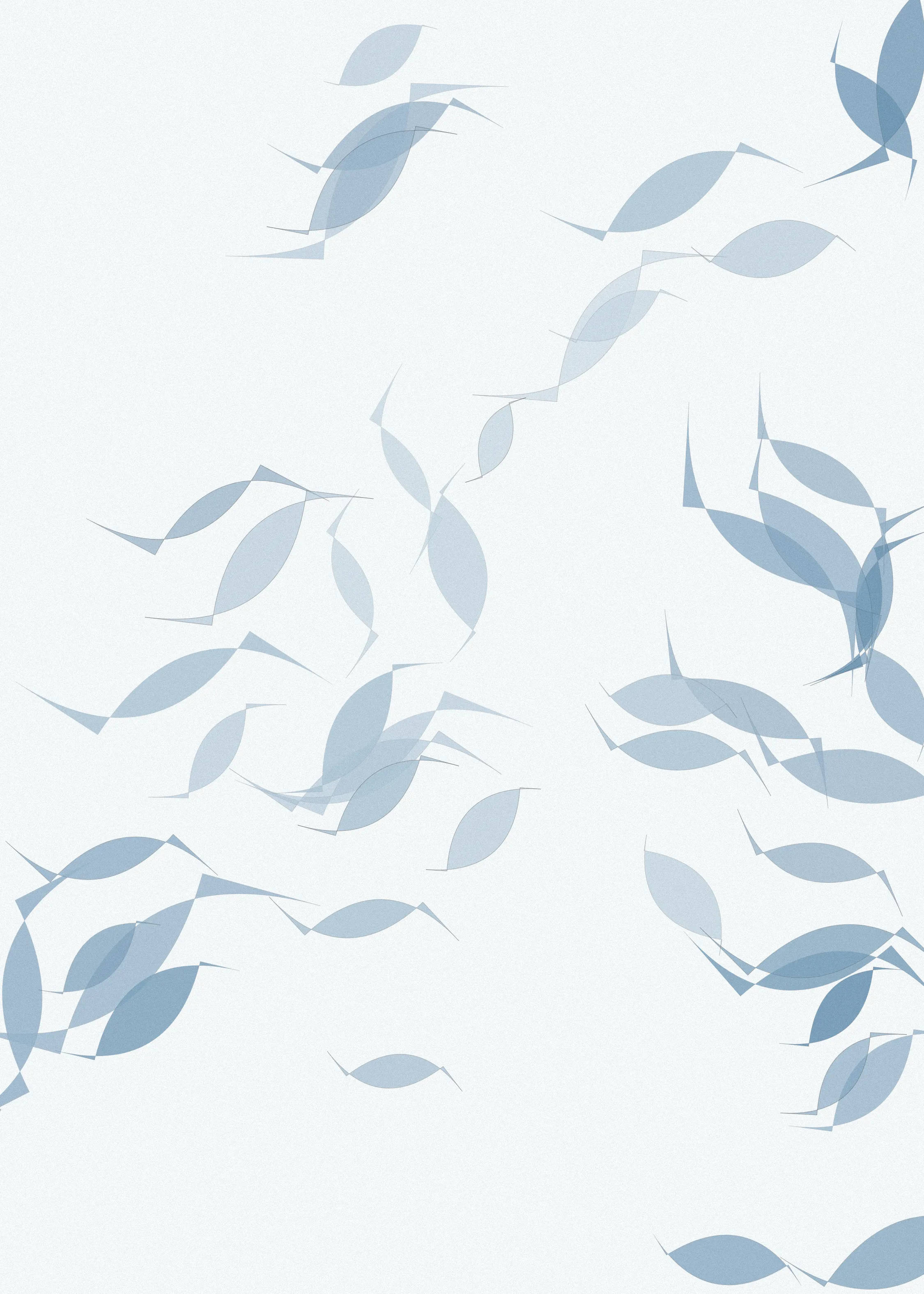 Each work in Flow emerges from a single root shape, guided by algorithmic patterns into a unique dialogue of structure, movement, and chance.