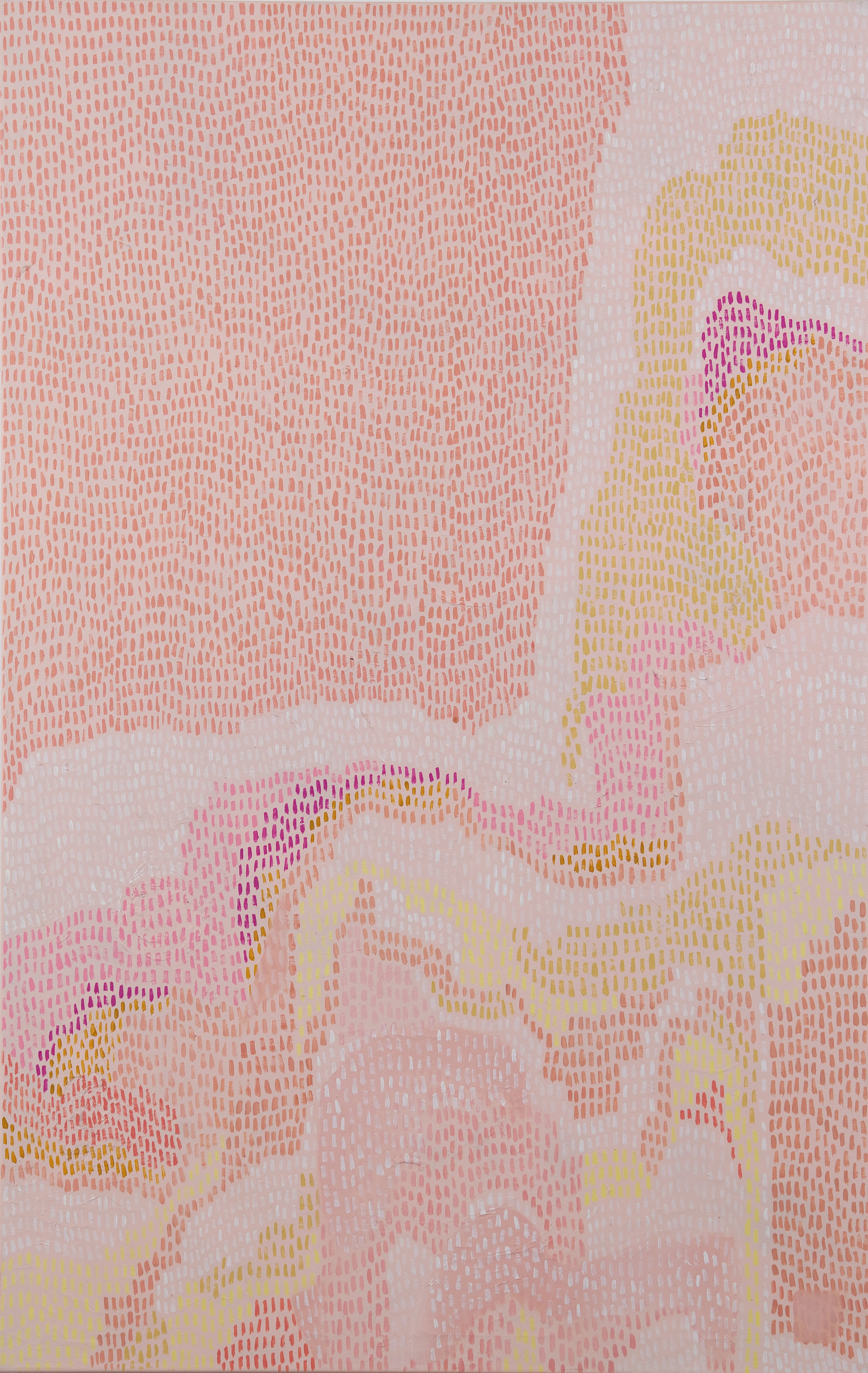 Desert Garden
The INFINITY MATRIX are vast abstractions of nature, space, time and the cosmic realm referred to in Chinese Daoist philosophy as the Dao. They draw together modern abstraction with Chinese calligraphic strokes to create immersive spaces in which to mind wander within.
While traditional Chinese paintings commonly showed vast ethereal mountainous landscapes, I depart from the image of nature as object to depict the metaphysical realm - making visible the invisible Dao.
An INFINITY MATRIX is formed through an automative repetition of 5 hand drawn calligraphic strokes. This rhythmic mark marking is approached as a form concentrated meditation, a technique influenced by Chinese Chan (Zen) Buddhist painting philosophy.
These works act as a form of connection between artist, audience and the metaphysical realm. They celebrate the power of art and its capacity to enhance human experience and consciousness.
∞ [ ]
3734 x 5906 22.9 MB