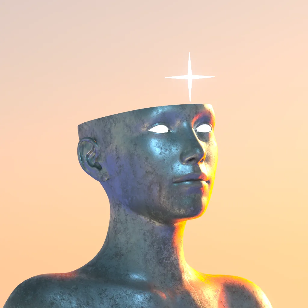 You are billions of gigaparsecs away from earth, floating on a rust-coloured planet. The sky is black and the ground is rumbling. The dream feels vivid and real.

Sculptures made of liquid metal and glowing crystal embellish the planets in LVCIDIA. Created long ago by intergalactic artists, they express the fragility of our existence and the beauty of our humanity.

Today, they are yours to explore.