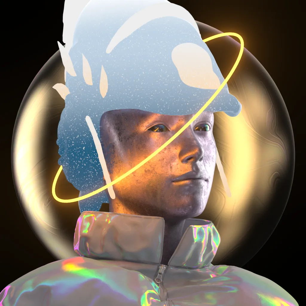 You are billions of gigaparsecs away from earth, floating on a rust-coloured planet. The sky is black and the ground is rumbling. The dream feels vivid and real.

Sculptures made of liquid metal and glowing crystal embellish the planets in LVCIDIA. Created long ago by intergalactic artists, they express the fragility of our existence and the beauty of our humanity.

Today, they are yours to explore.