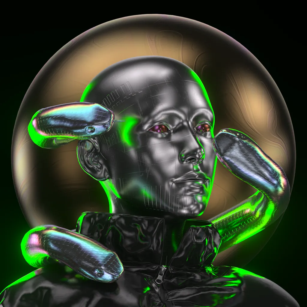 You are billions of gigaparsecs away from earth, floating on a rust-coloured planet. The sky is black and the ground is rumbling. The dream feels vivid and real.

Sculptures made of liquid metal and glowing crystal embellish the planets in LVCIDIA. Created long ago by intergalactic artists, they express the fragility of our existence and the beauty of our humanity.

Today, they are yours to explore.