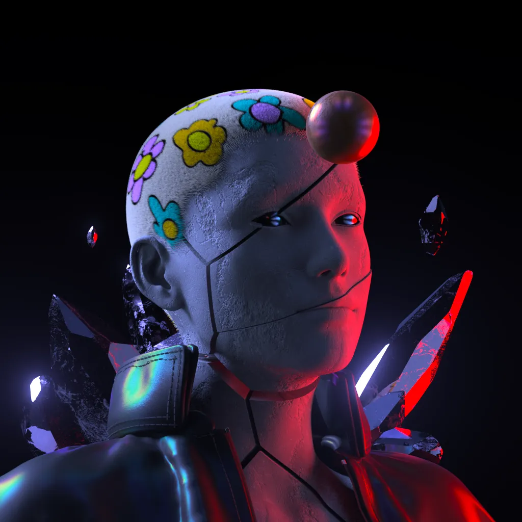 You are billions of gigaparsecs away from earth, floating on a rust-coloured planet. The sky is black and the ground is rumbling. The dream feels vivid and real.

Sculptures made of liquid metal and glowing crystal embellish the planets in LVCIDIA. Created long ago by intergalactic artists, they express the fragility of our existence and the beauty of our humanity.

Today, they are yours to explore.