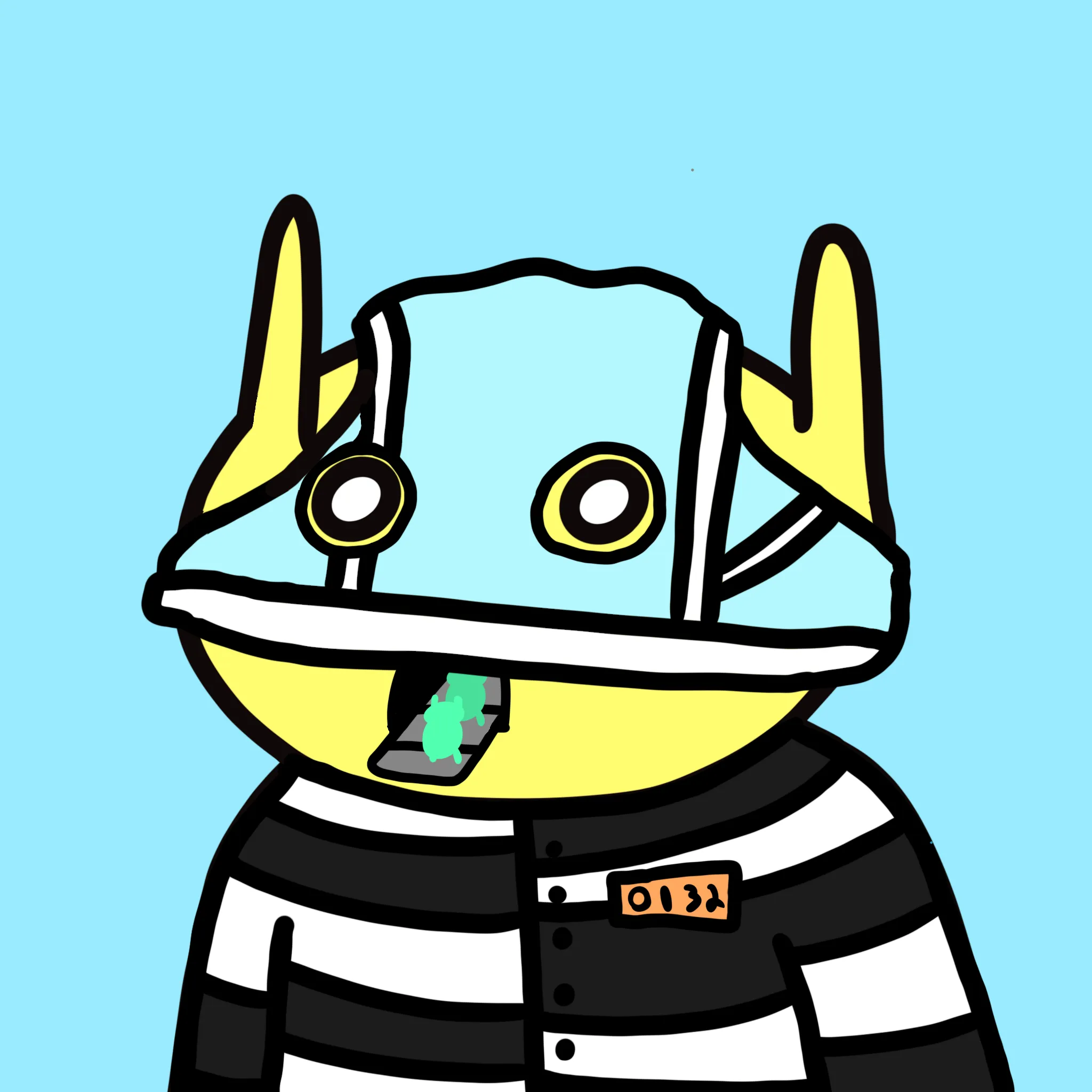 alien frens are a collection of 10k randomly generated aliens who are trying to get back to their home, Planet Fren. Learn more at alienfrens.io