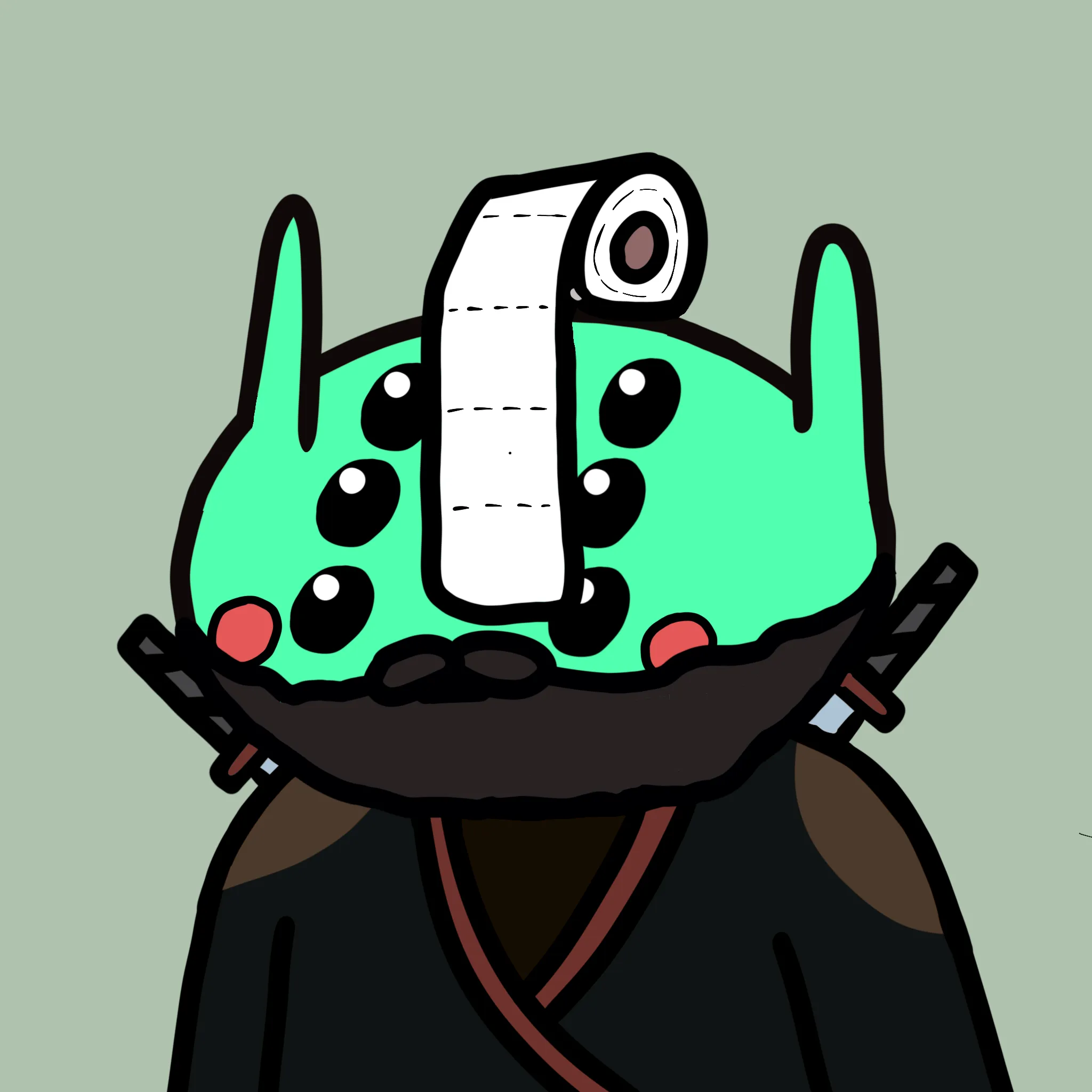 alien frens are a collection of 10k randomly generated aliens who are trying to get back to their home, Planet Fren. Learn more at alienfrens.io