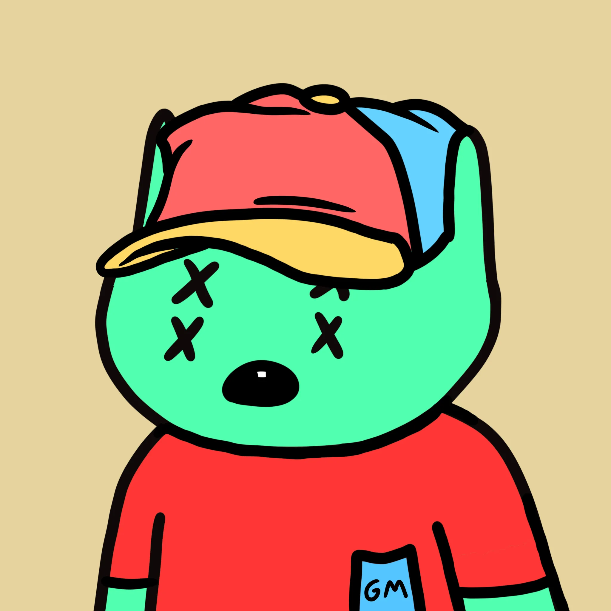 alien frens are a collection of 10k randomly generated aliens who are trying to get back to their home, Planet Fren. Learn more at alienfrens.io