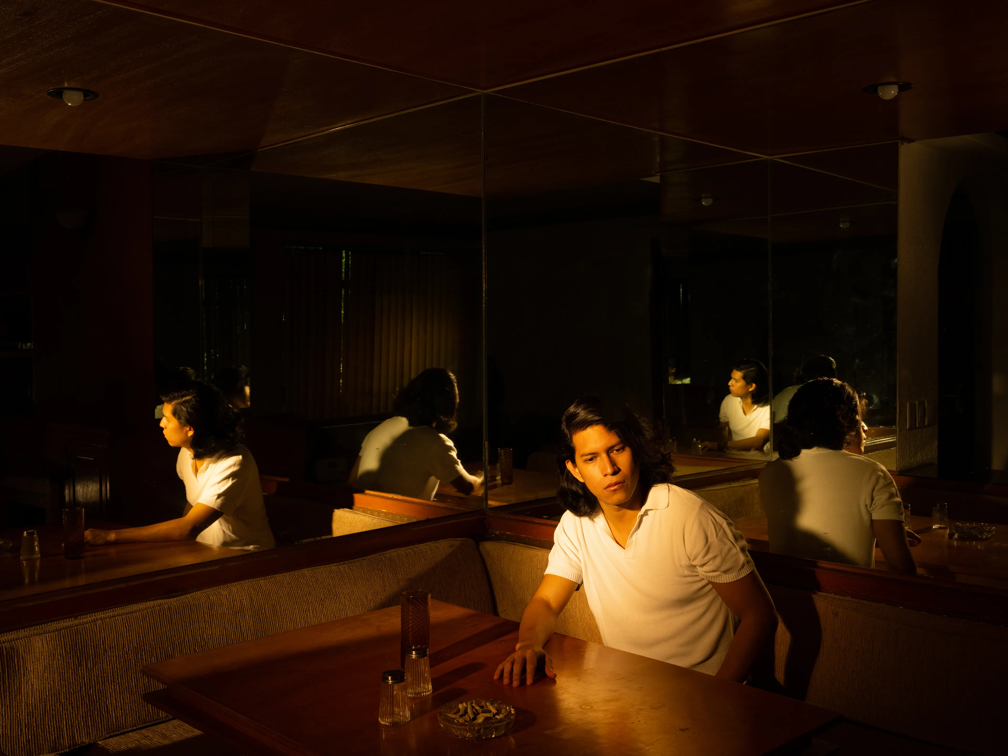 Subject Studies #25 by Tania Franco Klein

Subject Studies is an anthropological project on the perception of the subject inside
contextualized imagery. Repeatedly creating the same context for a scene to happen, the gaze
is now turned into how each spectator constructs their perception of the scene and the
characters on it from their own cultural gaze and personal history.

The various subjects recreate a similar character in the scenes they inhabit. A scene which
maintains the same essence in terms of visual qualities, framing , lighting, editing.

In a wider and general manner the way of describing one of the sequences could be for
example a person in a green bathroom. After that, it just gets complicated and complex as
vocabulary and perception change the atmosphere in which each person perceives the mood of
the scene differently depending on the subject in front of them.

“We don’t see things as they are, we see them as we are”
attributed to the writer ANAÏS NIN

Edition: 1 of 1

Commissioned by Obscura
