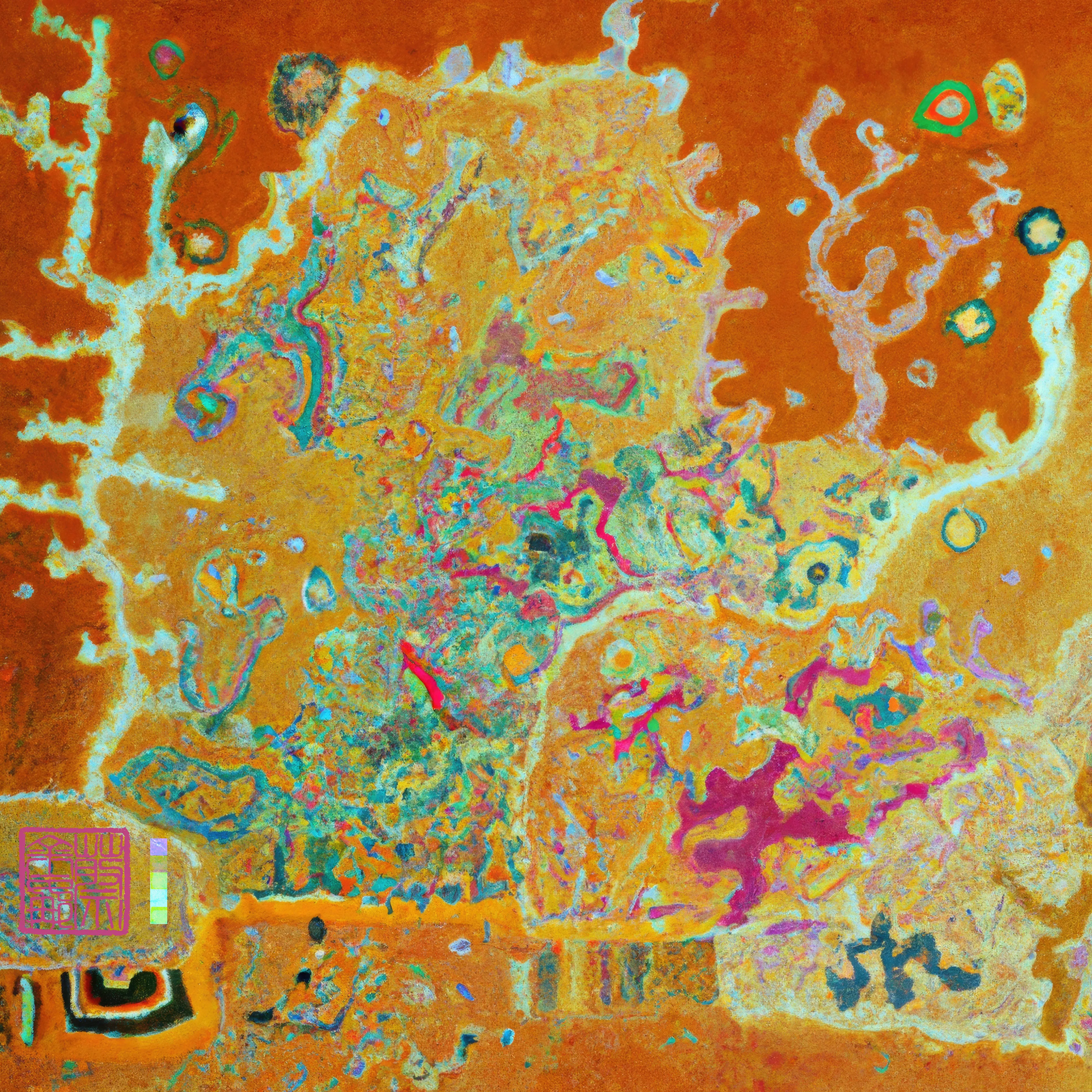 I grew up on the Great Barrier Reef wandering in rock pools, collecting shells on island beaches and diving in a crystal clear ocean alive with underwater gardens. Inspired by these coral microcosms, this collection reflects the indelible mark making of traditional Chinese painting. Created in collaboration with AI using purely textual prompts formed through a process of deconstructing and recontextualising an ancient Chinese instructional text on painting intertwined with a poetry of personal somatic and visual memory.