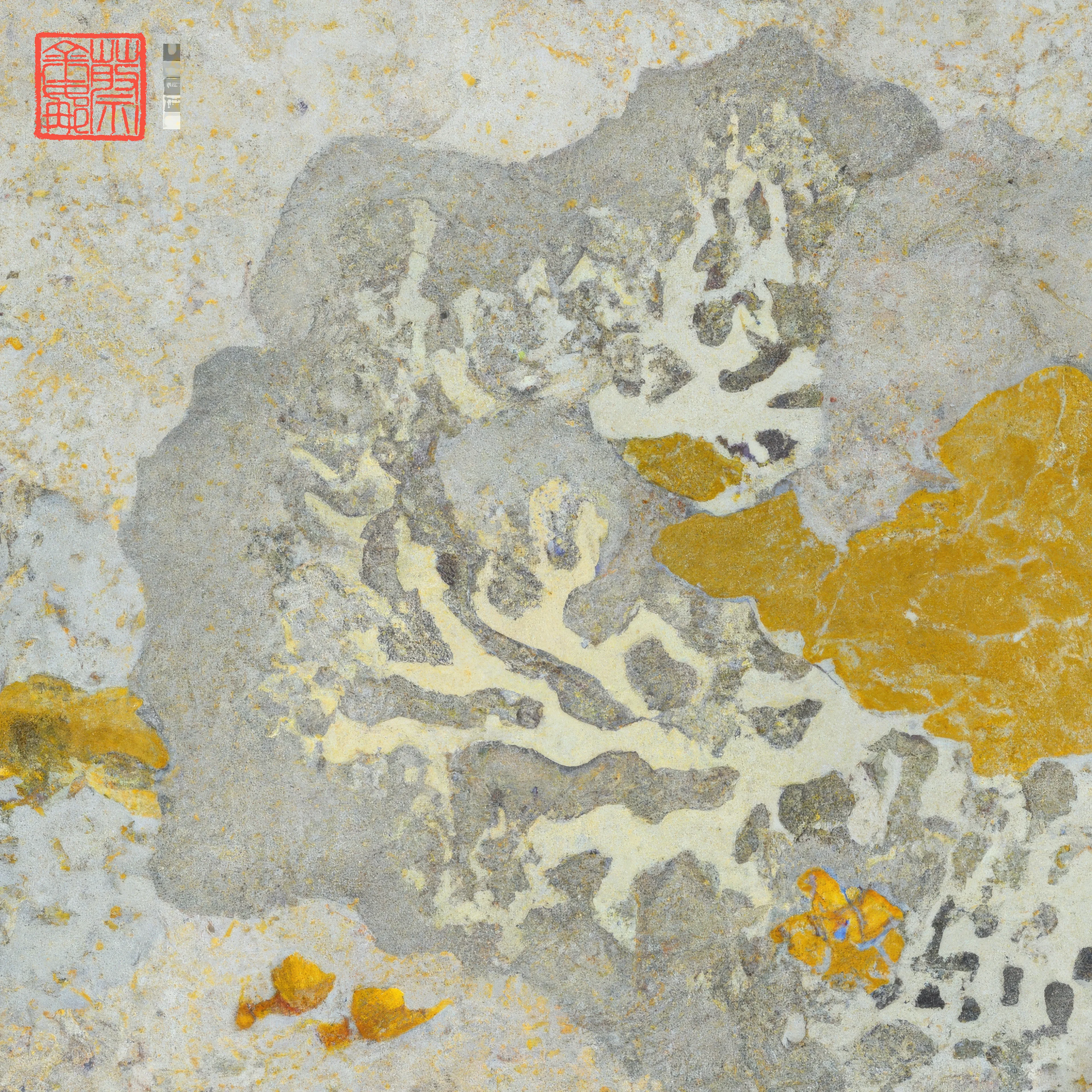 I grew up on the Great Barrier Reef wandering in rock pools, collecting shells on island beaches and diving in a crystal clear ocean alive with underwater gardens. Inspired by these coral microcosms, this collection reflects the indelible mark making of traditional Chinese painting. Created in collaboration with AI using purely textual prompts formed through a process of deconstructing and recontextualising an ancient Chinese instructional text on painting intertwined with my poetry of personal somatic and visual memory.