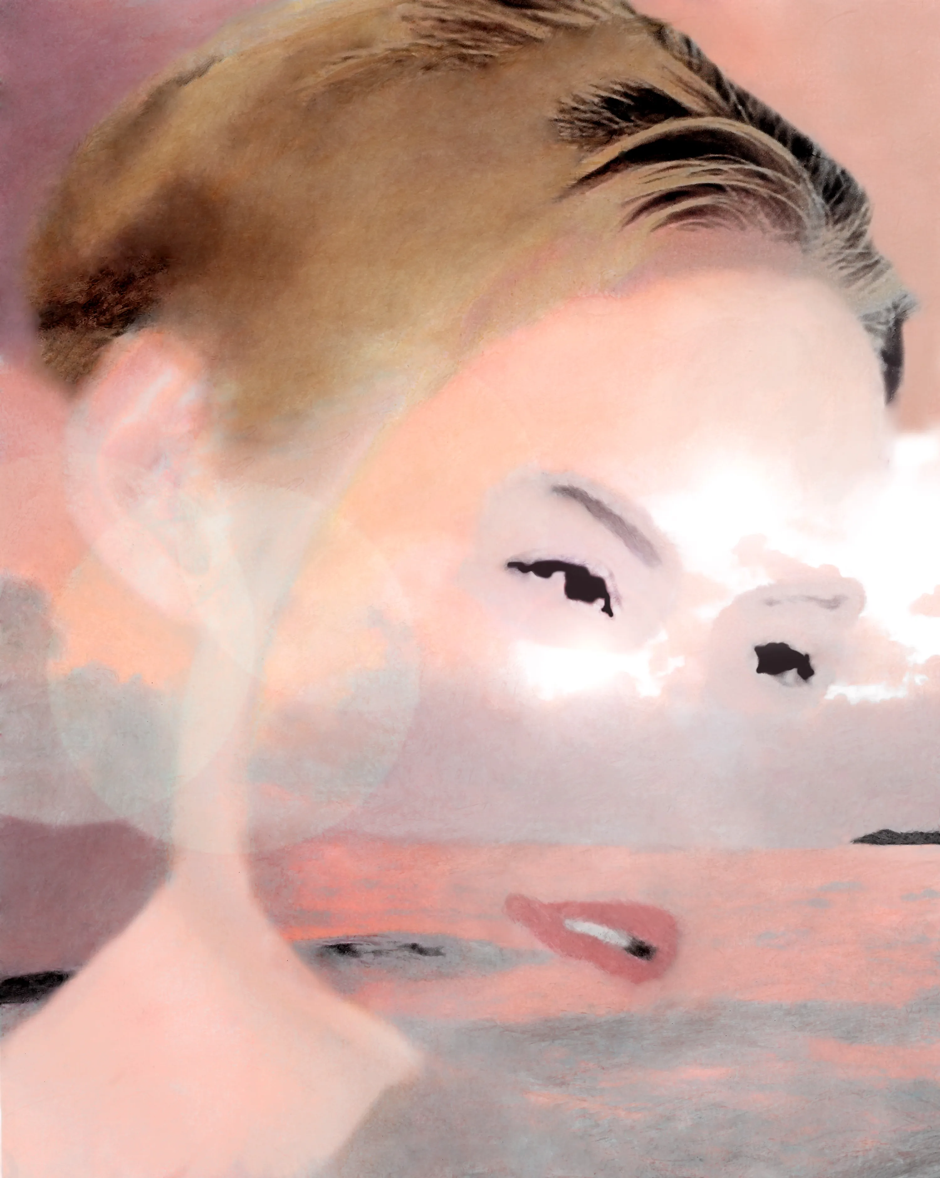 In Promise Land (2018-2021), American post-photographic artist Gregory Eddi Jones uses T.S. Eliot's modernist masterpiece, The Waste Land (1922), as its point of departure. In borrowing literary strategies from the poem and translating them into visual form, Promise Land is positioned as a collection of pictures that picks up where The Waste Land left off over 100 years ago. 

To produce this work, Jones appropriated and re-authored common stock and advertising photographs as his source material. From this material, the artist engages in strategies of digital composite and physical ink manipulation to craft a type of picture that is untethered from the traditional burdens of photography's relationships to truth and belief. 

Throughout Promise Land, Jones pulls inspiration from a range of influences including folk pictures and fairy-tale illustrations, to surrealism, stories of myth, common advertising tropes, and photo-historical traditions. The resulting project sums up to a visual symphony that harmonizes with a fracturing, "post-truth" contemporary world. Promise Land revisits what many consider to be the greatest poem of the twentieth century while simultaneously reimagining what photography can be.