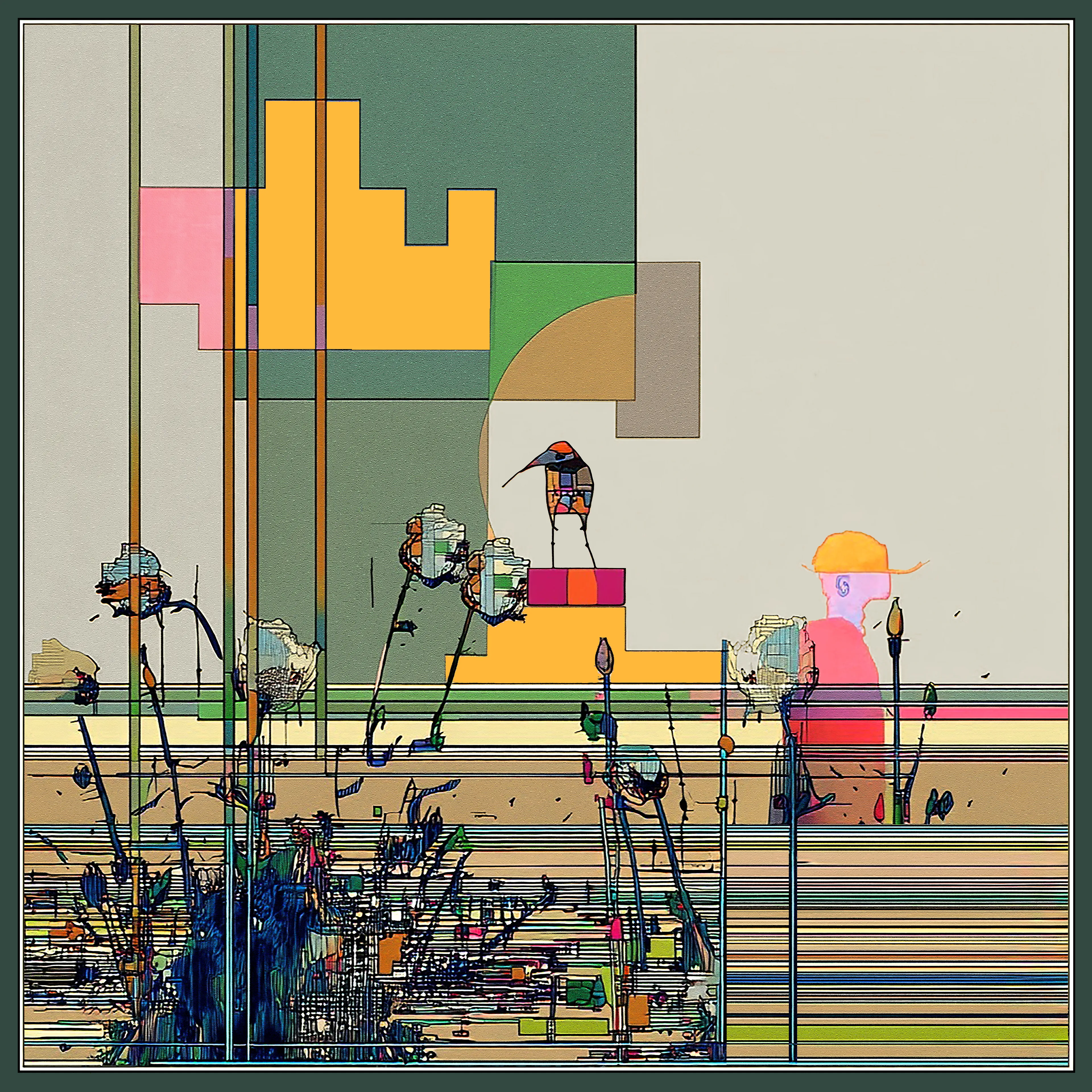 6000x6000, 2025  
𝙃𝙚𝙧𝙚, 𝙛𝙡𝙤𝙬𝙚𝙧𝙨 𝙖𝙧𝙚 𝙣𝙤𝙩 𝙟𝙪𝙨𝙩 𝙚𝙢𝙗𝙡𝙚𝙢𝙨 𝙤𝙛 𝙛𝙡𝙚𝙚𝙩𝙞𝙣𝙜 𝙗𝙚𝙖𝙪𝙩𝙮, 𝙗𝙪𝙩 𝙢𝙞𝙧𝙧𝙤𝙧𝙨 𝙤𝙛 𝙤𝙪𝙧 𝙚𝙭𝙞𝙨𝙩𝙚𝙣𝙘𝙚: 𝙛𝙧𝙖𝙜𝙞𝙡𝙚, 𝙫𝙞𝙗𝙧𝙖𝙣𝙩, 𝙮𝙚𝙩 𝙘𝙖𝙥𝙖𝙗𝙡𝙚 𝙤𝙛 𝙘𝙤𝙣𝙘𝙚𝙖𝙡𝙞𝙣𝙜 𝙤𝙧 𝙙𝙚𝙛𝙮𝙞𝙣𝙜 𝙩𝙝𝙚 𝙡𝙪𝙧𝙠𝙞𝙣𝙜 𝙚𝙫𝙞𝙡. 𝙀𝙖𝙘𝙝 𝙘𝙤𝙧𝙤𝙡𝙡𝙖, 𝙥𝙖𝙞𝙣𝙩𝙚𝙙 𝙬𝙞𝙩𝙝 𝙨𝙩𝙧𝙤𝙠𝙚𝙨 𝙤𝙛 𝙨𝙞𝙡𝙠 𝙖𝙣𝙙 𝙩𝙝𝙤𝙧𝙣𝙨, 𝙦𝙪𝙚𝙨𝙩𝙞𝙤𝙣𝙨 𝙪𝙨: 𝙘𝙖𝙣 𝙩𝙝𝙚 𝙜𝙧𝙖𝙘𝙚 𝙤𝙛 𝙗𝙚𝙖𝙪𝙩𝙮 𝙤𝙫𝙚𝙧𝙘𝙤𝙢𝙚 𝙩𝙝𝙚 𝙙𝙖𝙞𝙡𝙮 𝙝𝙤𝙧𝙧𝙤𝙧? 𝙏𝙝𝙚 𝙞𝙢𝙖𝙜𝙚𝙨 𝙤𝙪𝙧 𝙚𝙮𝙚𝙨, 𝙤𝙪𝙩 𝙤𝙛 𝙙𝙪𝙩𝙮 𝙩𝙤 𝙩𝙝𝙚 𝙣𝙚𝙬𝙨, 𝙙𝙚𝙫𝙤𝙪𝙧 𝙚𝙫𝙚𝙧𝙮 𝙙𝙖𝙮 — 𝙬𝙖𝙧𝙨, 𝙨𝙤𝙧𝙧𝙤𝙬𝙨, 𝙞𝙣𝙟𝙪𝙨𝙩𝙞𝙘𝙚𝙨 — 𝙖𝙧𝙚 𝙝𝙚𝙧𝙚 𝙬𝙧𝙖𝙥𝙥𝙚𝙙 𝙞𝙣 𝙖 𝙫𝙚𝙞𝙡 𝙤𝙛 𝙫𝙞𝙫𝙞𝙙 𝙘𝙤𝙡𝙤𝙧𝙨. 𝘽𝙪𝙩 𝙗𝙚𝙣𝙚𝙖𝙩𝙝 𝙩𝙝𝙚 𝙨𝙝𝙖𝙩𝙩𝙚𝙧𝙚𝙙 𝙥𝙚𝙩𝙖𝙡𝙨, 𝙩𝙝𝙚 𝙙𝙖𝙧𝙠𝙣𝙚𝙨𝙨 𝙚𝙣𝙙𝙪𝙧𝙚𝙨