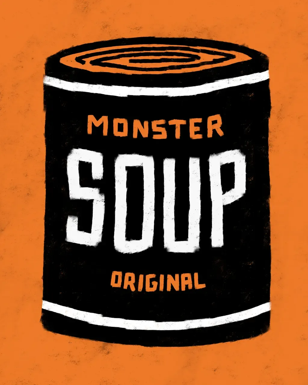 "Monster Soup" by Des Lucréce presents 100 different varieties of soup cans, each featuring Lucréce’s renown "Monsters" theme, available in his four signature colors. A first-ever artist offering, the Monster Soup collection will be released as NFTs, and with each digital purchase collectors can choose to use their NFT to claim a matching, limited-edition, museum quality print, embossed and hand-signed by Des Lucréce.