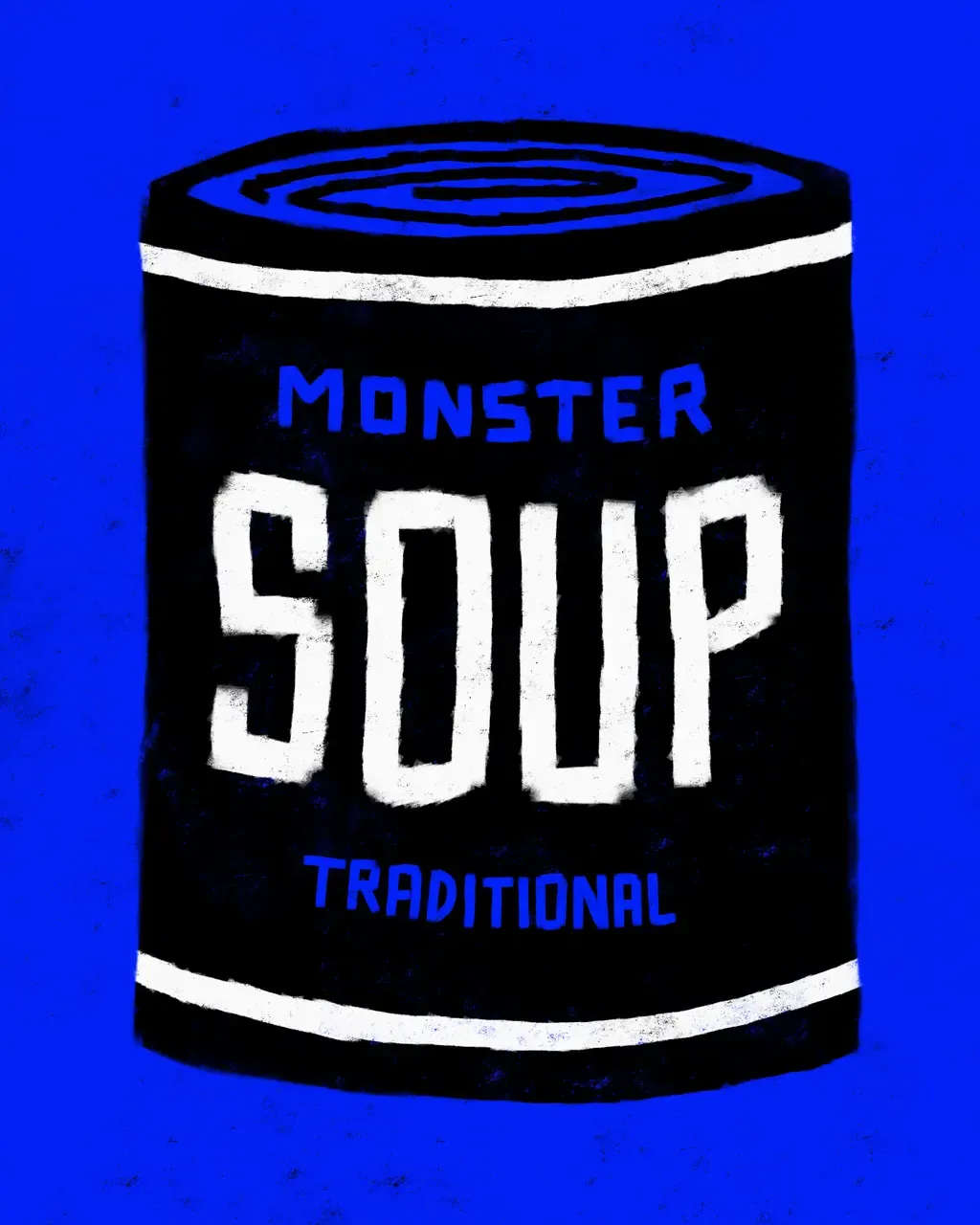 "Monster Soup" by Des Lucréce presents 100 different varieties of soup cans, each featuring Lucréce’s renown "Monsters" theme, available in his four signature colors. A first-ever artist offering, the Monster Soup collection will be released as NFTs, and with each digital purchase collectors can choose to use their NFT to claim a matching, limited-edition, museum quality print, embossed and hand-signed by Des Lucréce.