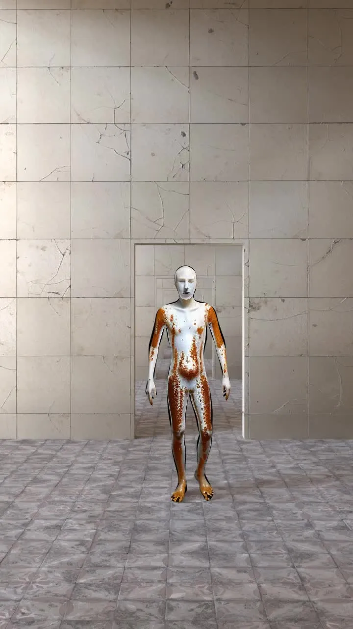 'La otra América artificial' (The Other Artificial America) is an experiment in the digital realm, where 3D art techniques and AI converge to craft its final form. Employing Python programming, these elements are brought together in a random yet cohesive manner. This series aims to spark a critical dialogue about the impact and integration of emerging technologies, particularly artificial intelligence, within the sociocultural fabric of Latin America. Through this digital lens, viewers are invited to reflect on the balance of tradition and modernity in a region perpetually evolving.