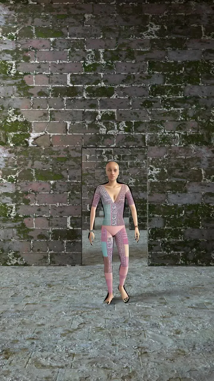 'La otra América artificial' (The Other Artificial America) is an experiment in the digital realm, where 3D art techniques and AI converge to craft its final form. Employing Python programming, these elements are brought together in a random yet cohesive manner. This series aims to spark a critical dialogue about the impact and integration of emerging technologies, particularly artificial intelligence, within the sociocultural fabric of Latin America. Through this digital lens, viewers are invited to reflect on the balance of tradition and modernity in a region perpetually evolving.