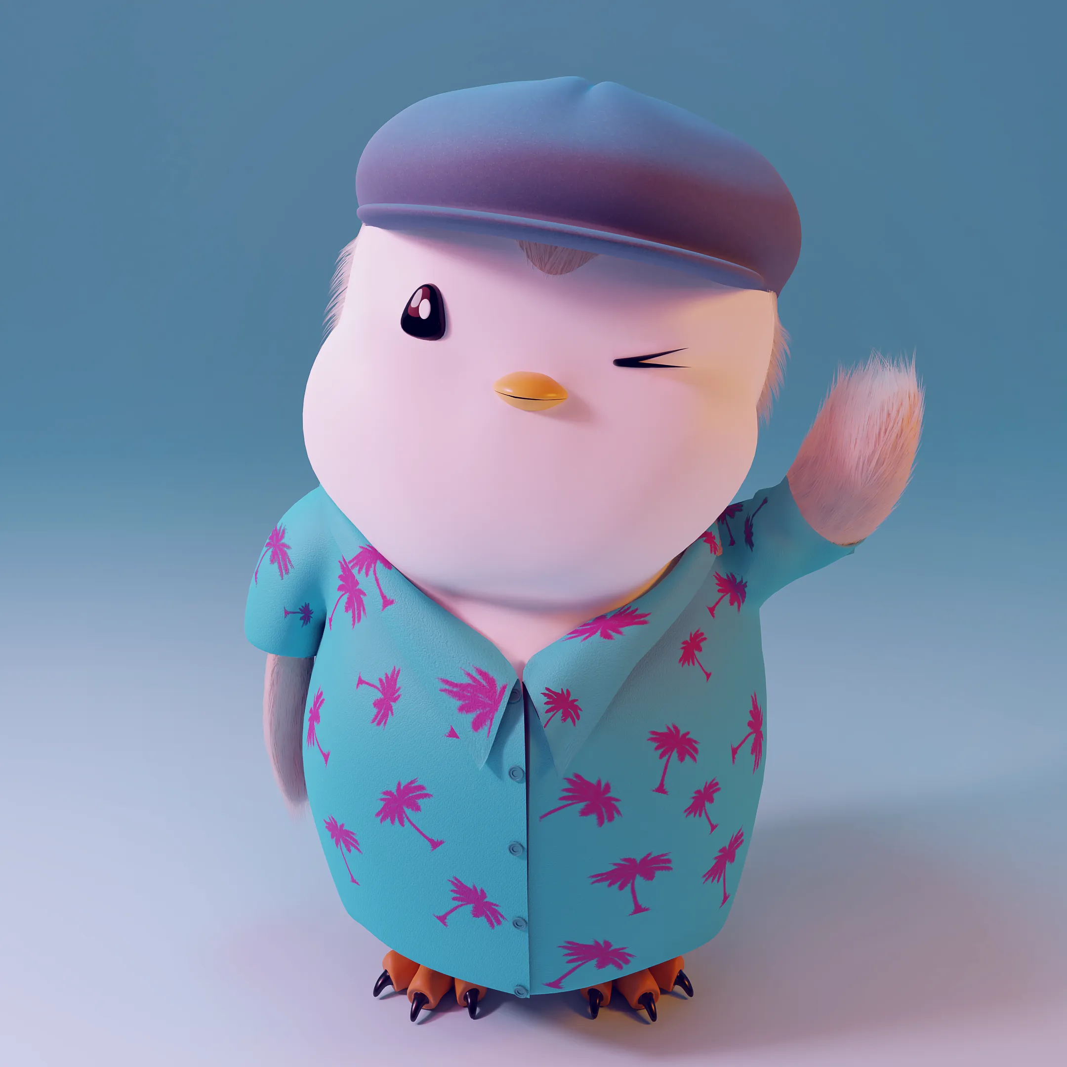 3D offshoot of Pudgy Penguin #3381