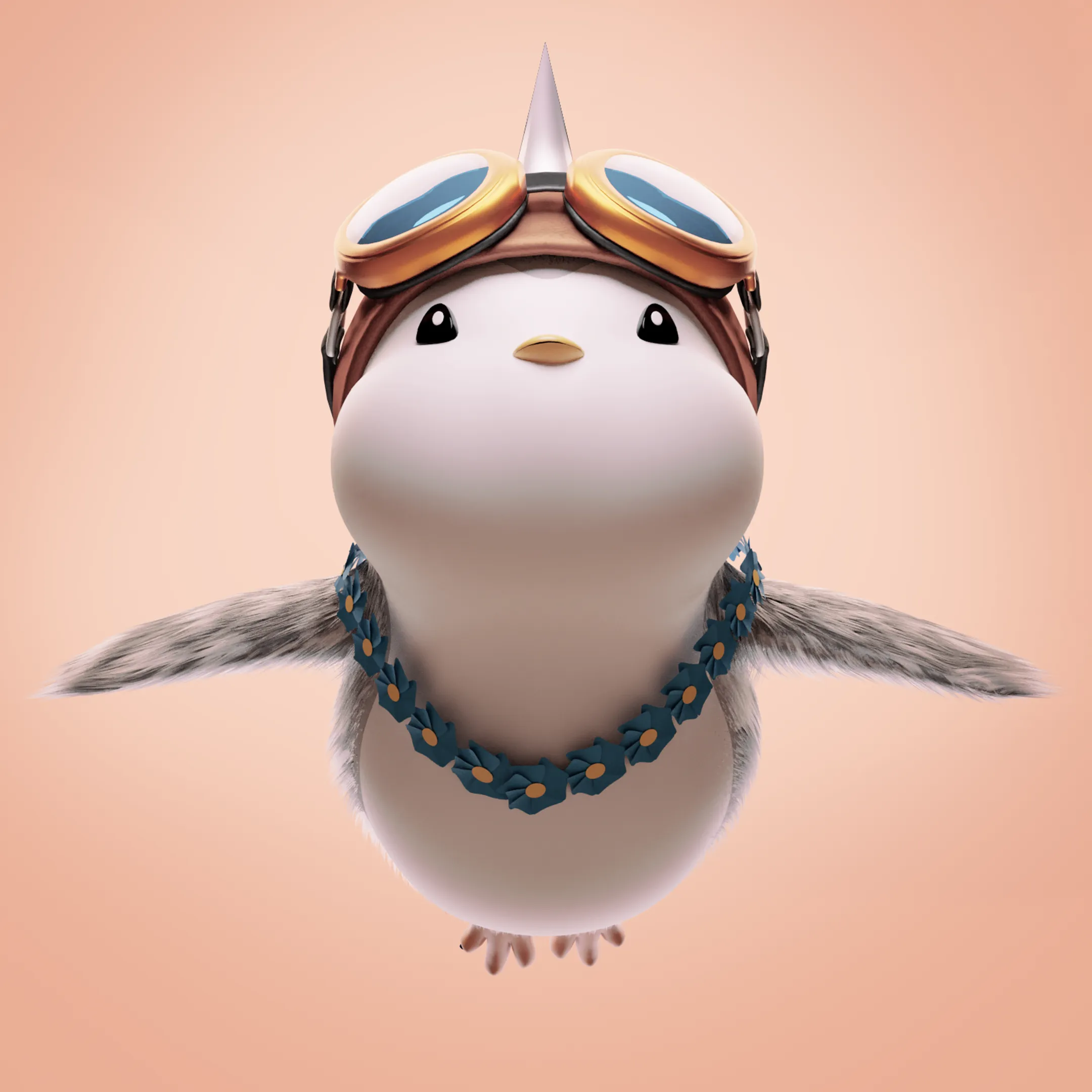 3D offshoot of Pudgy Penguin #8475