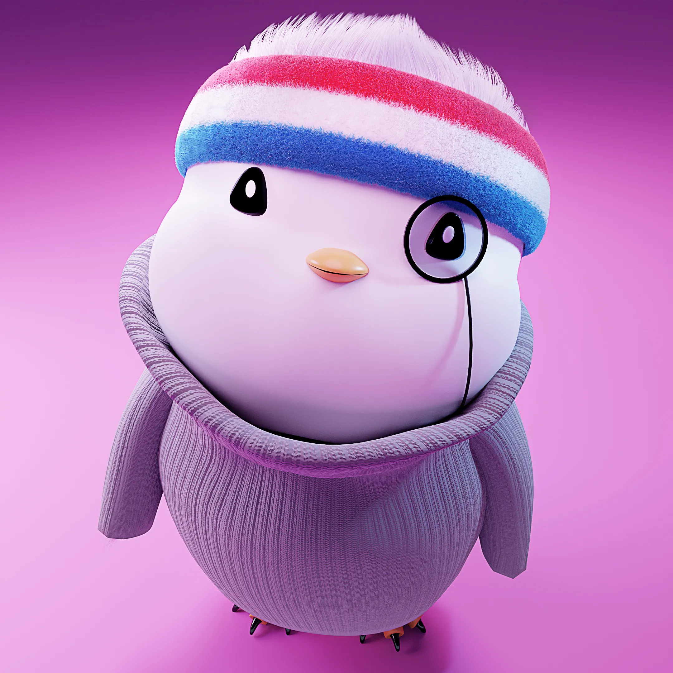 3D offshoot of Pudgy Penguin #8720